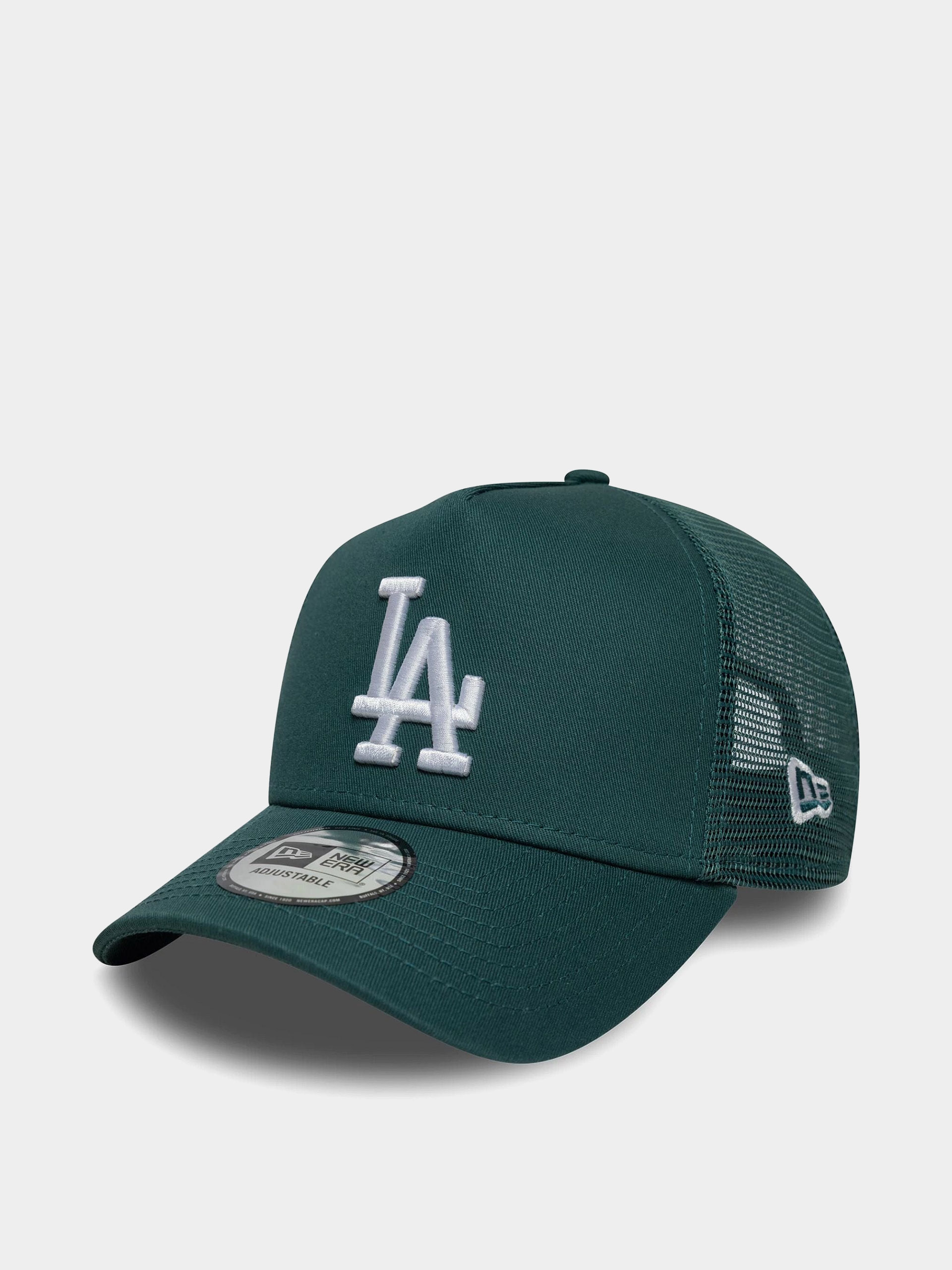 New Era Cap League Essential Trucker La Dodgers (pine green/white)