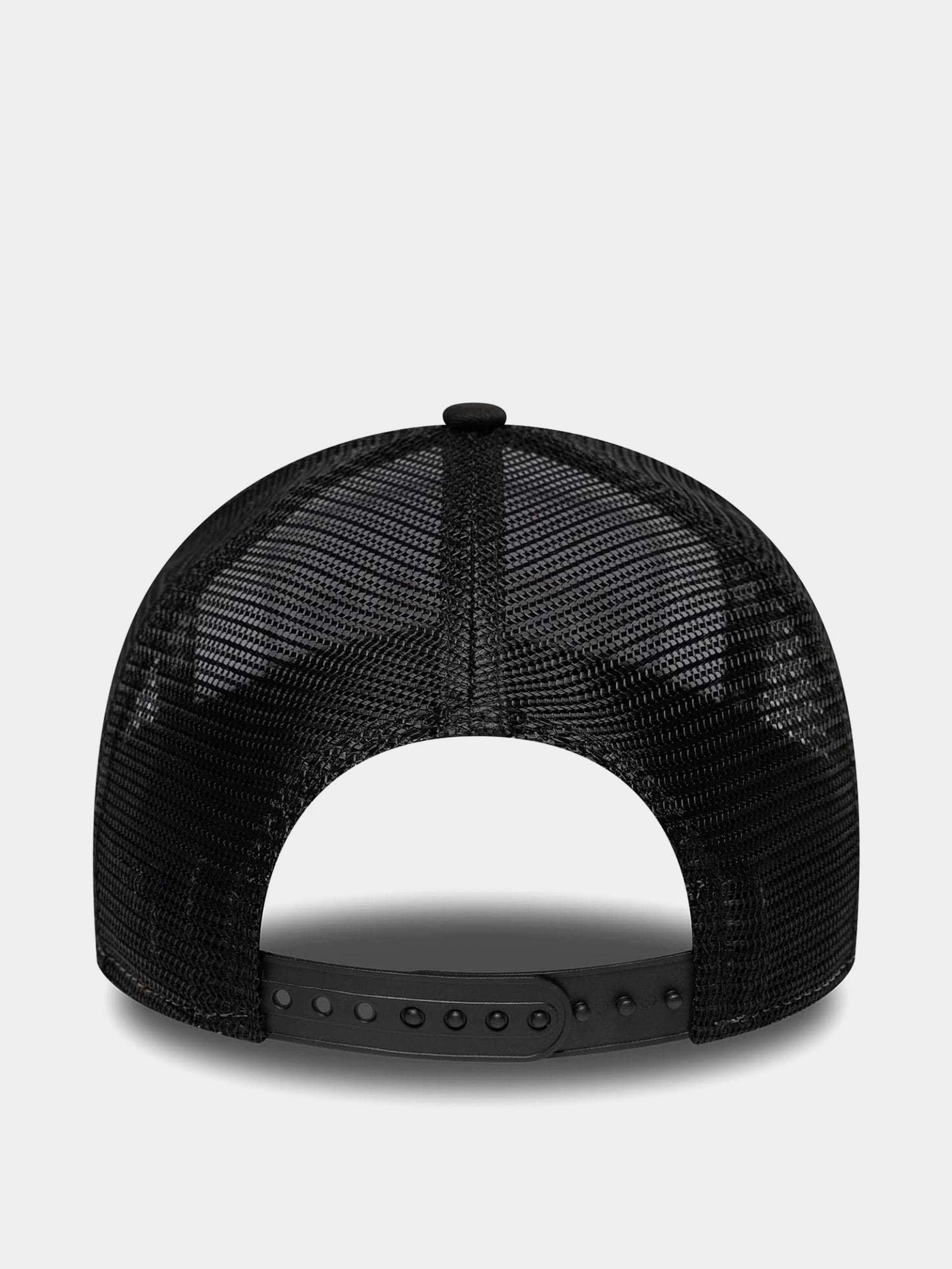 New Era Cap Location Patch Trucker (black/white)