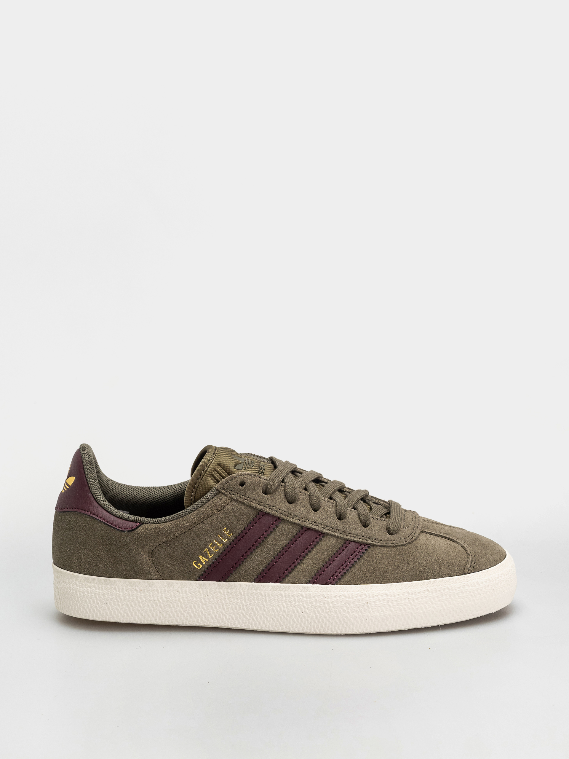adidas Gazelle Adv Shoes (olistr/maroon/cwhite)