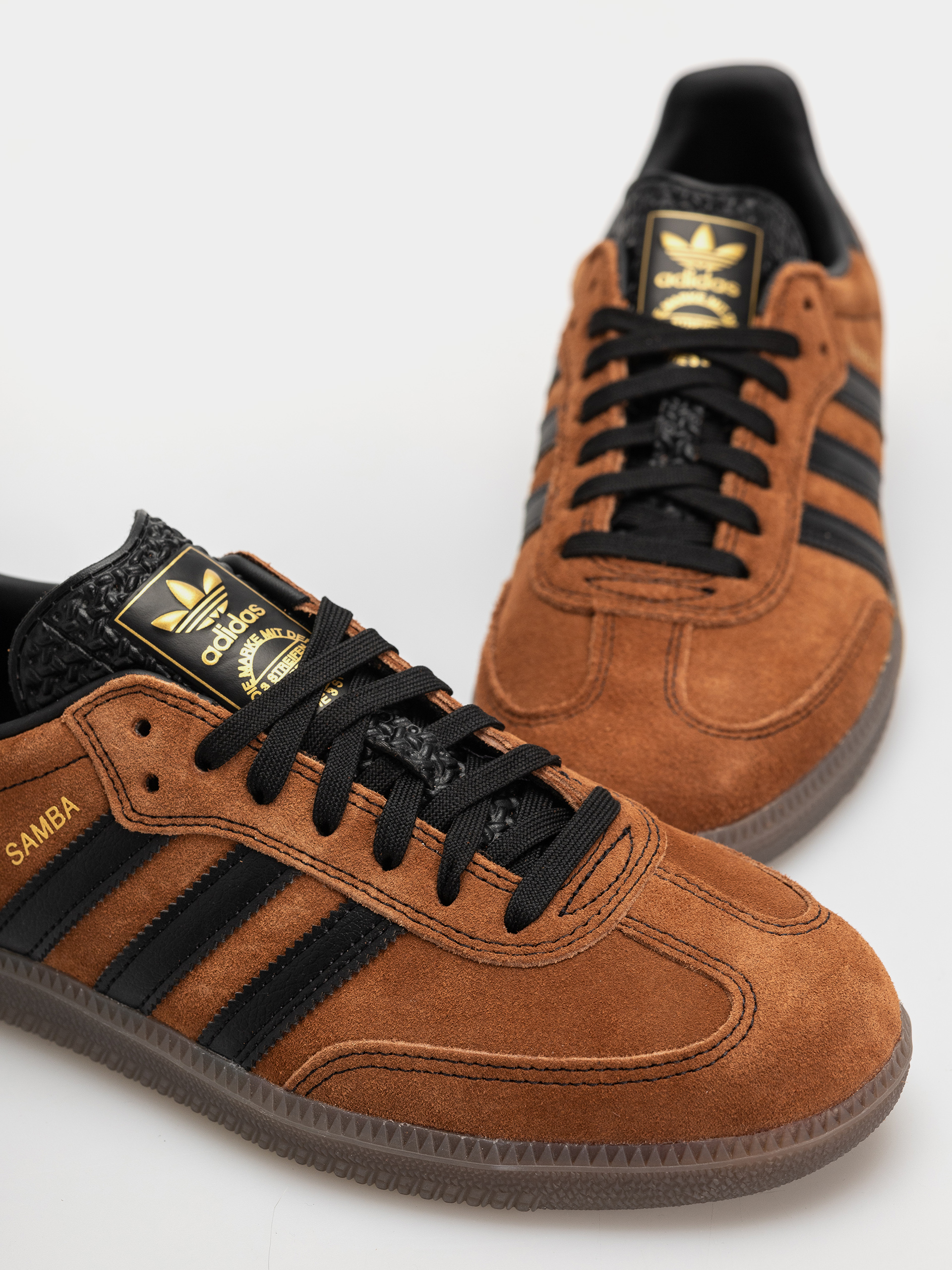 adidas Samba Adv Shoes (cblack/gum5)