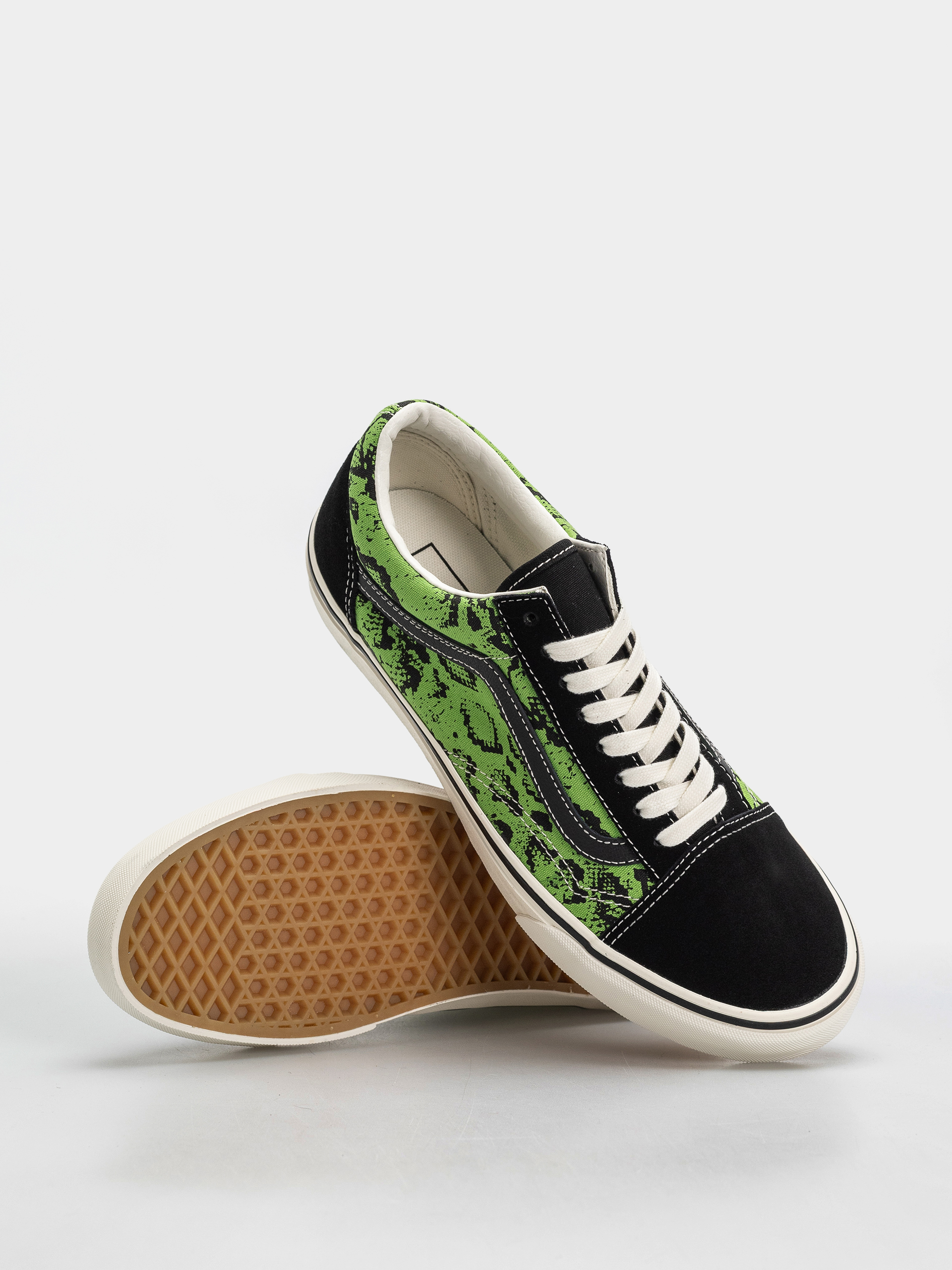 Vans Old Skool Schuhe (black/lime)
