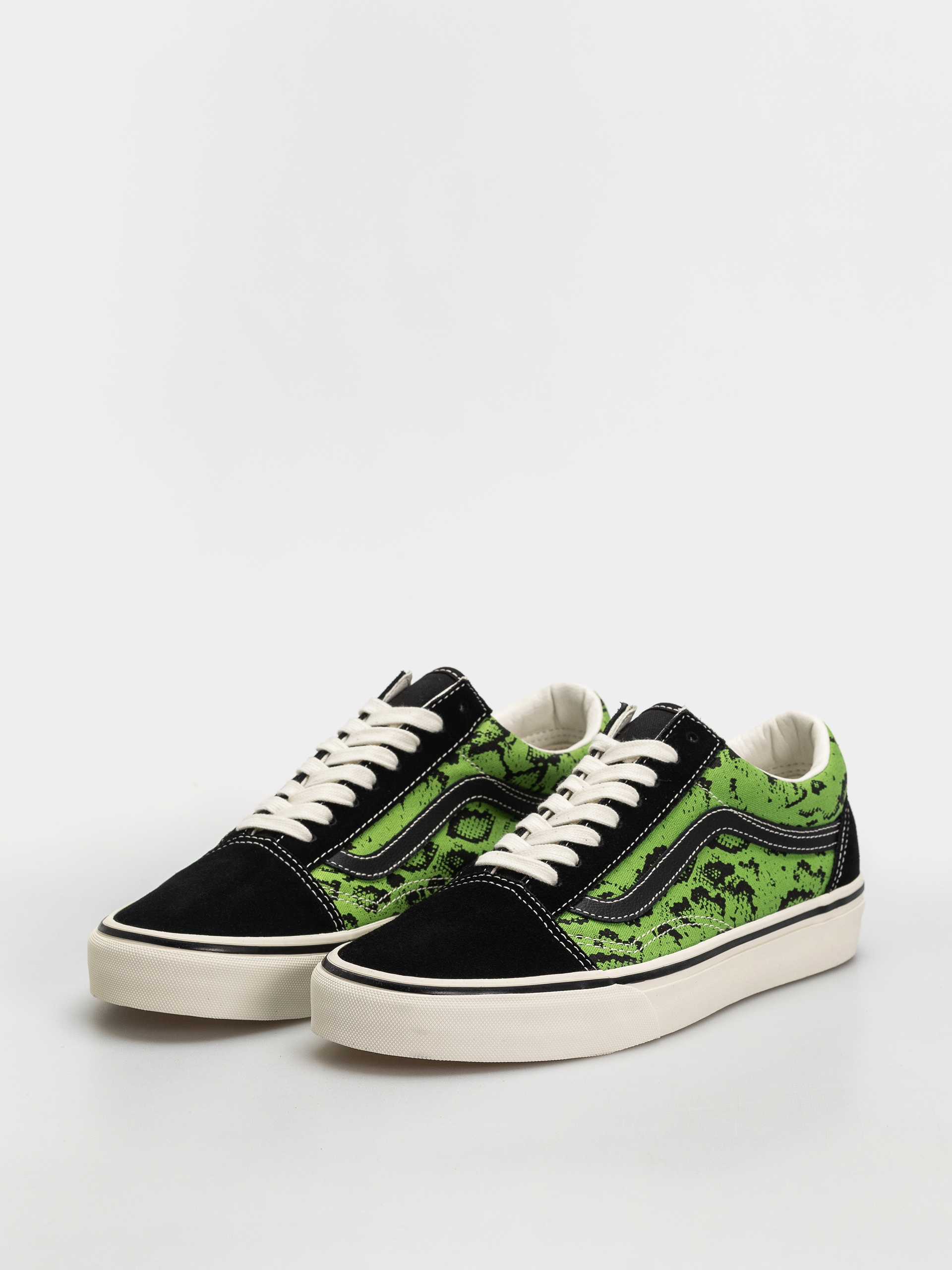 Vans Old Skool Shoes (black/lime)