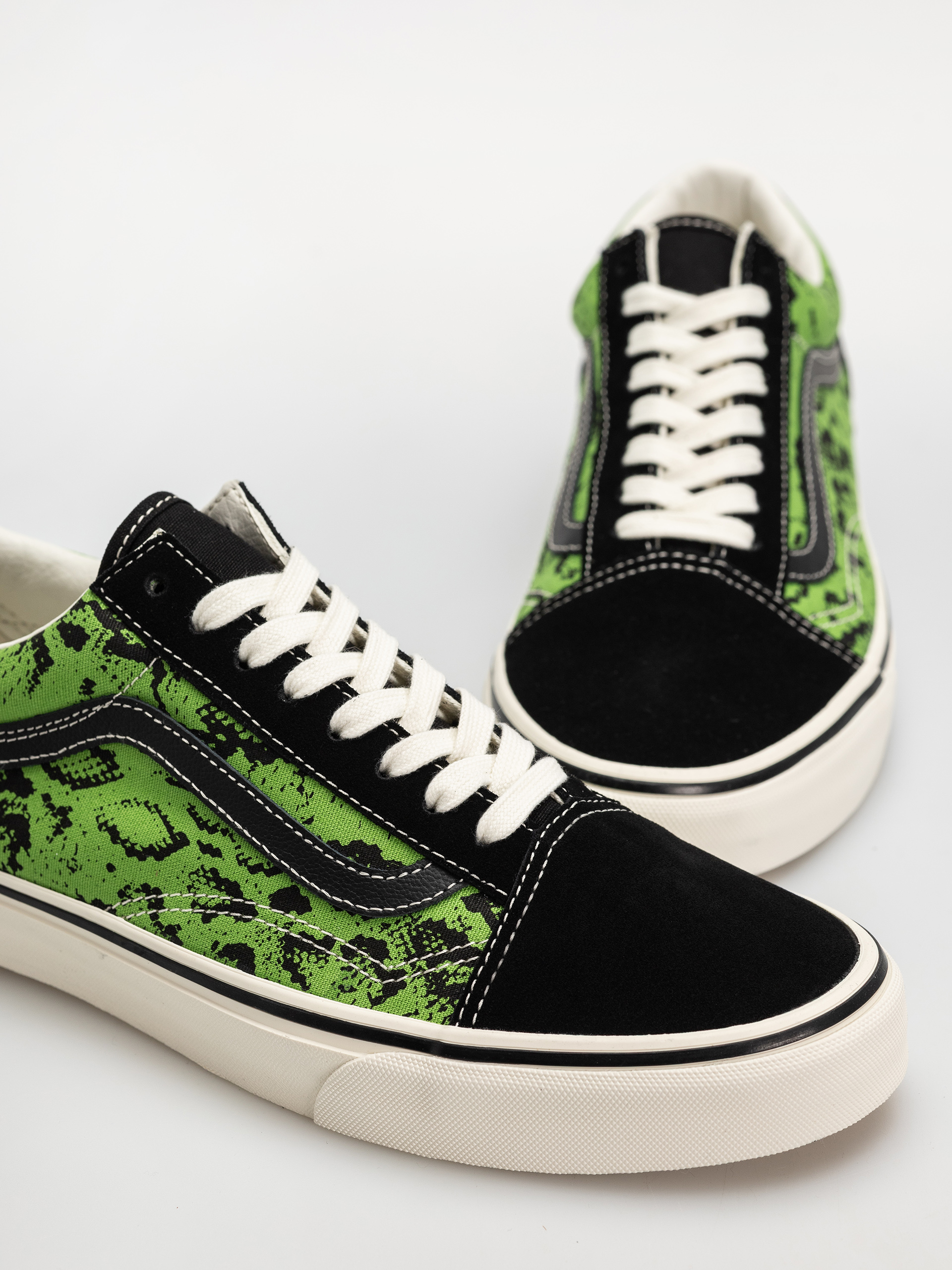 Vans Old Skool Shoes (black/lime)