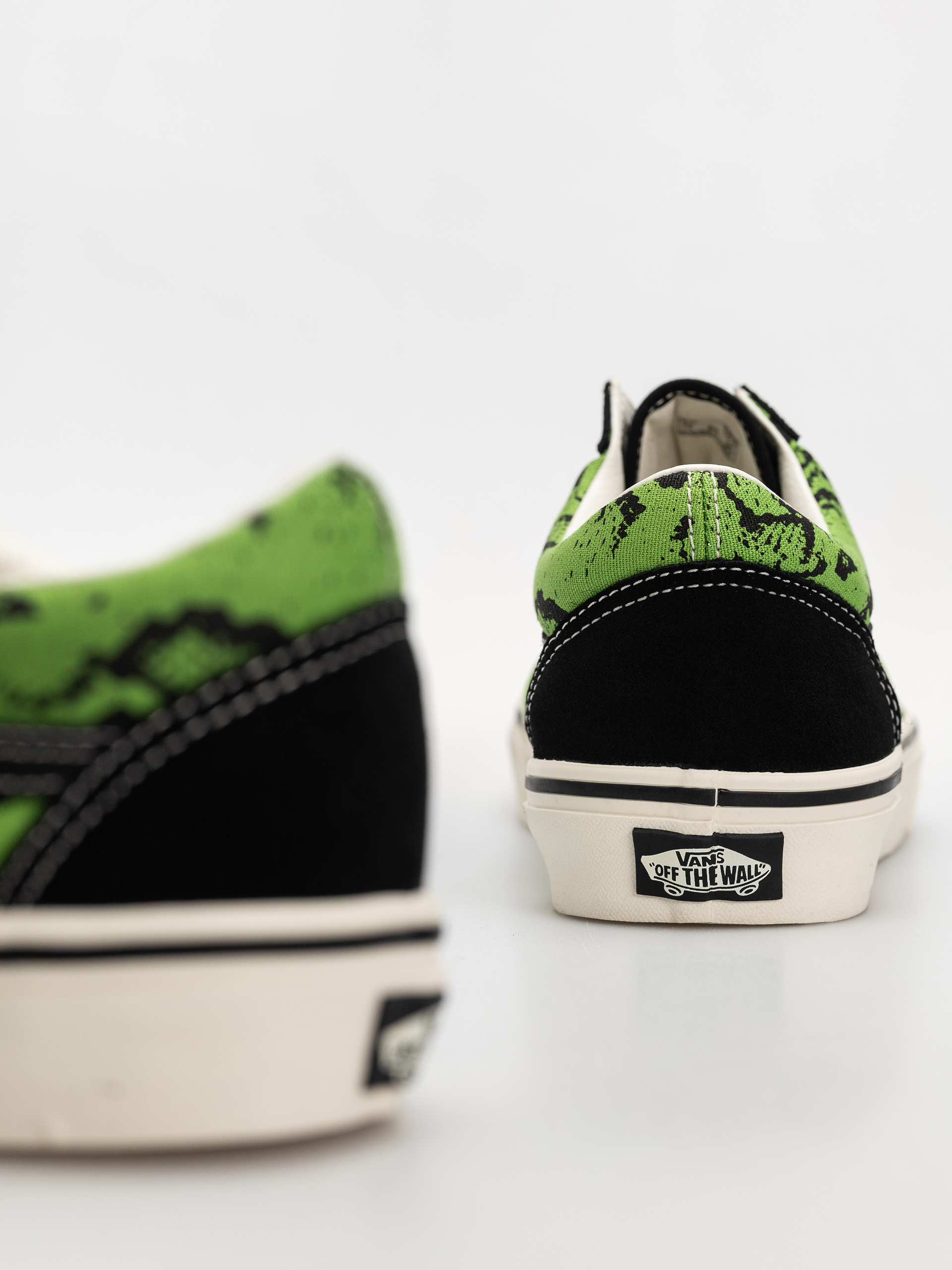 Vans Old Skool Shoes (black/lime)