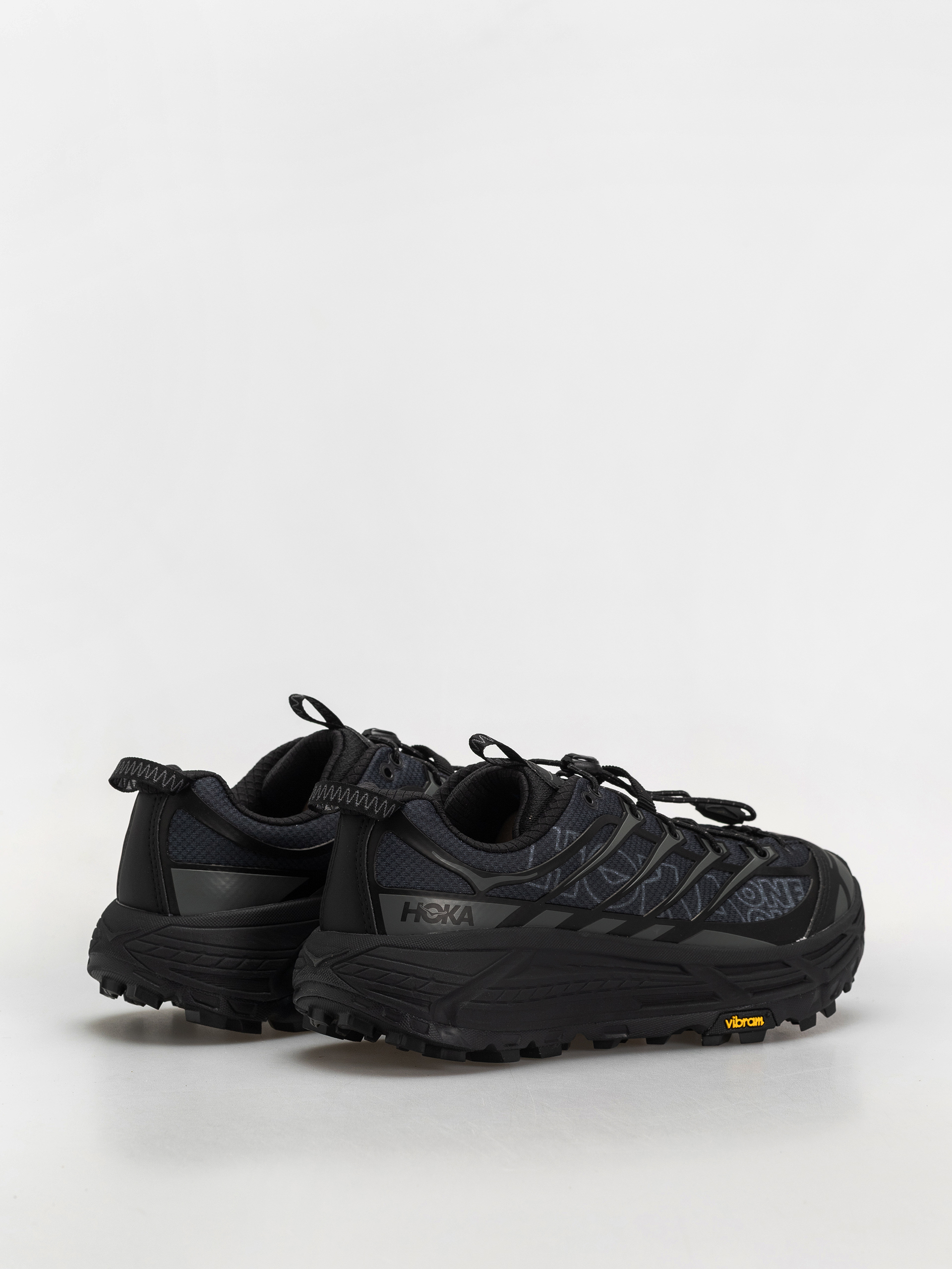 Hoka Shoes Mafate Three 2 Wordmark - grey (black/outer orbit)