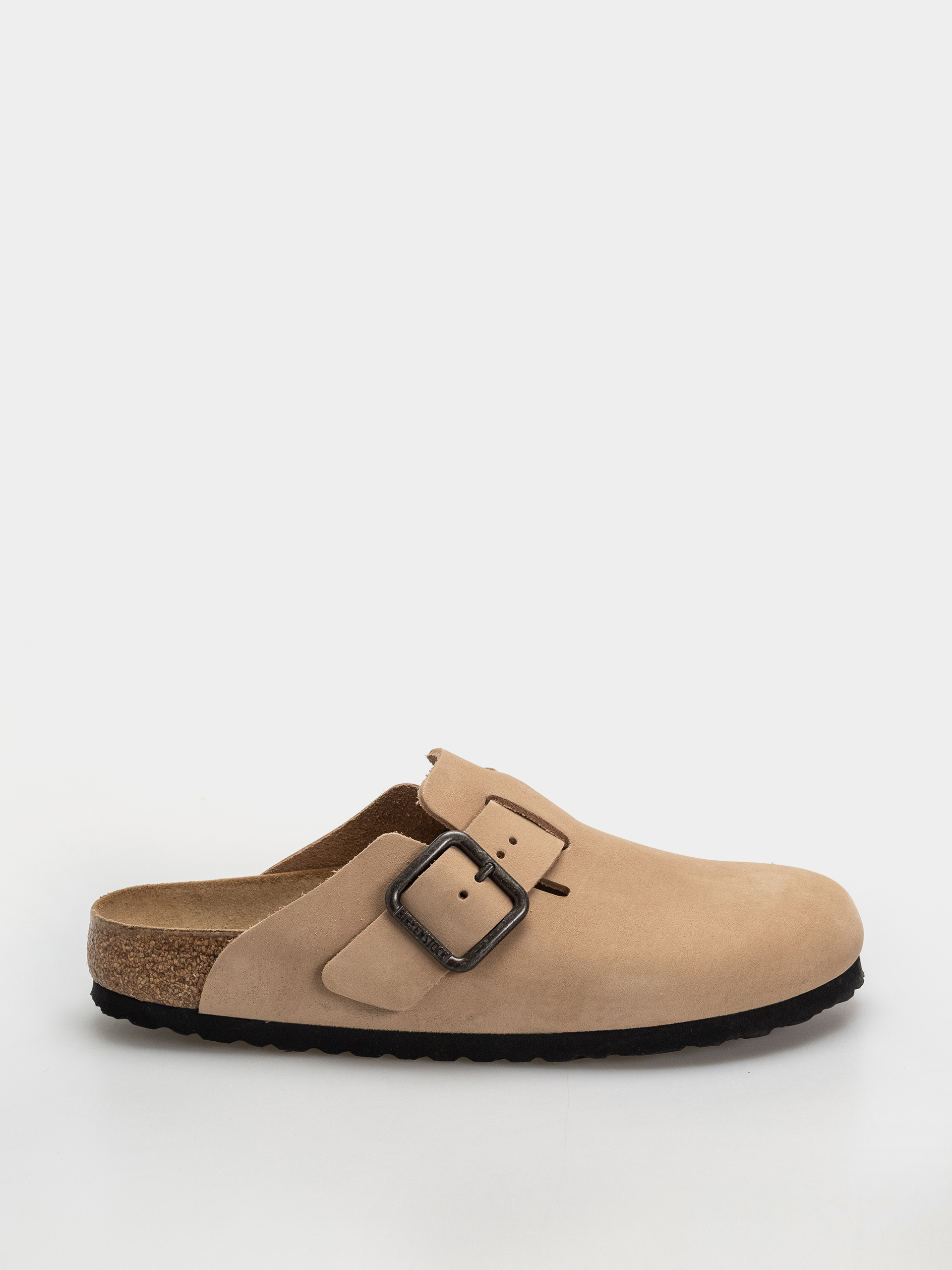 Birkenstock Flip-flops Boston Wire Buckle Nubuck Leather Narrow