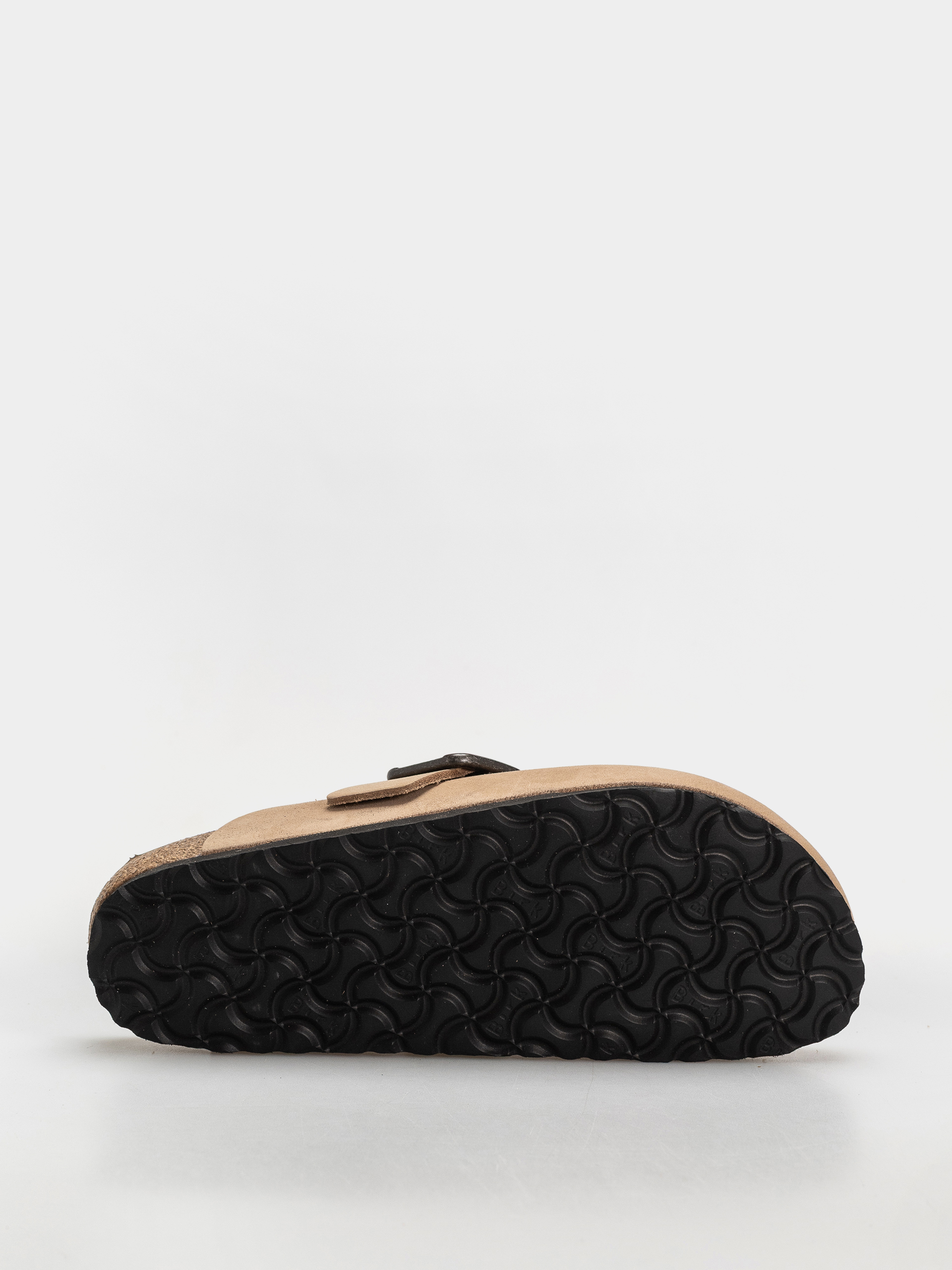 Birkenstock Flip-flops Boston Wire Buckle Nubuck Leather Narrow (sandcastle)