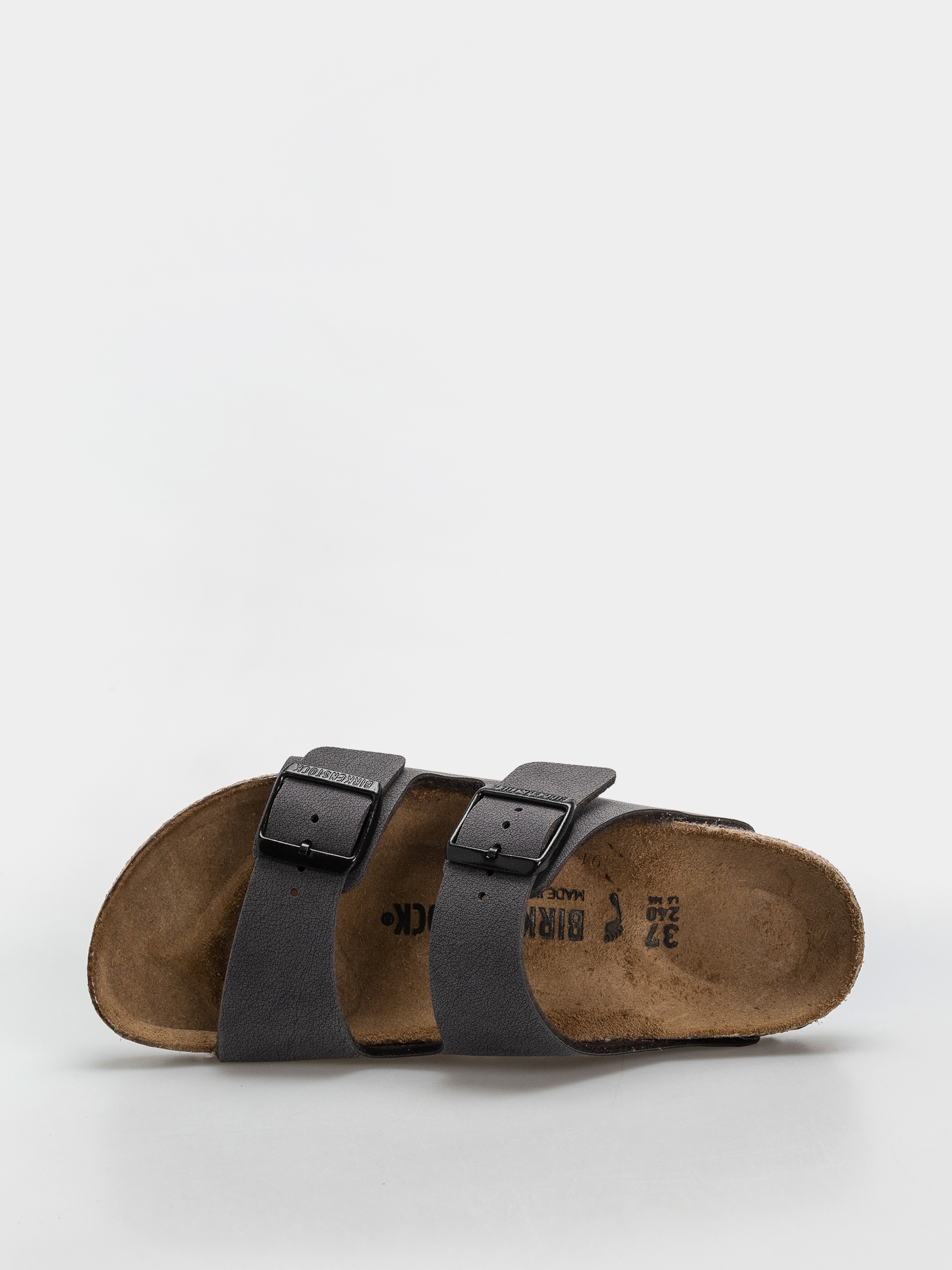 Birkenstock Flip-flops Arizona Birkibuc Narrow (velvet gray/black)