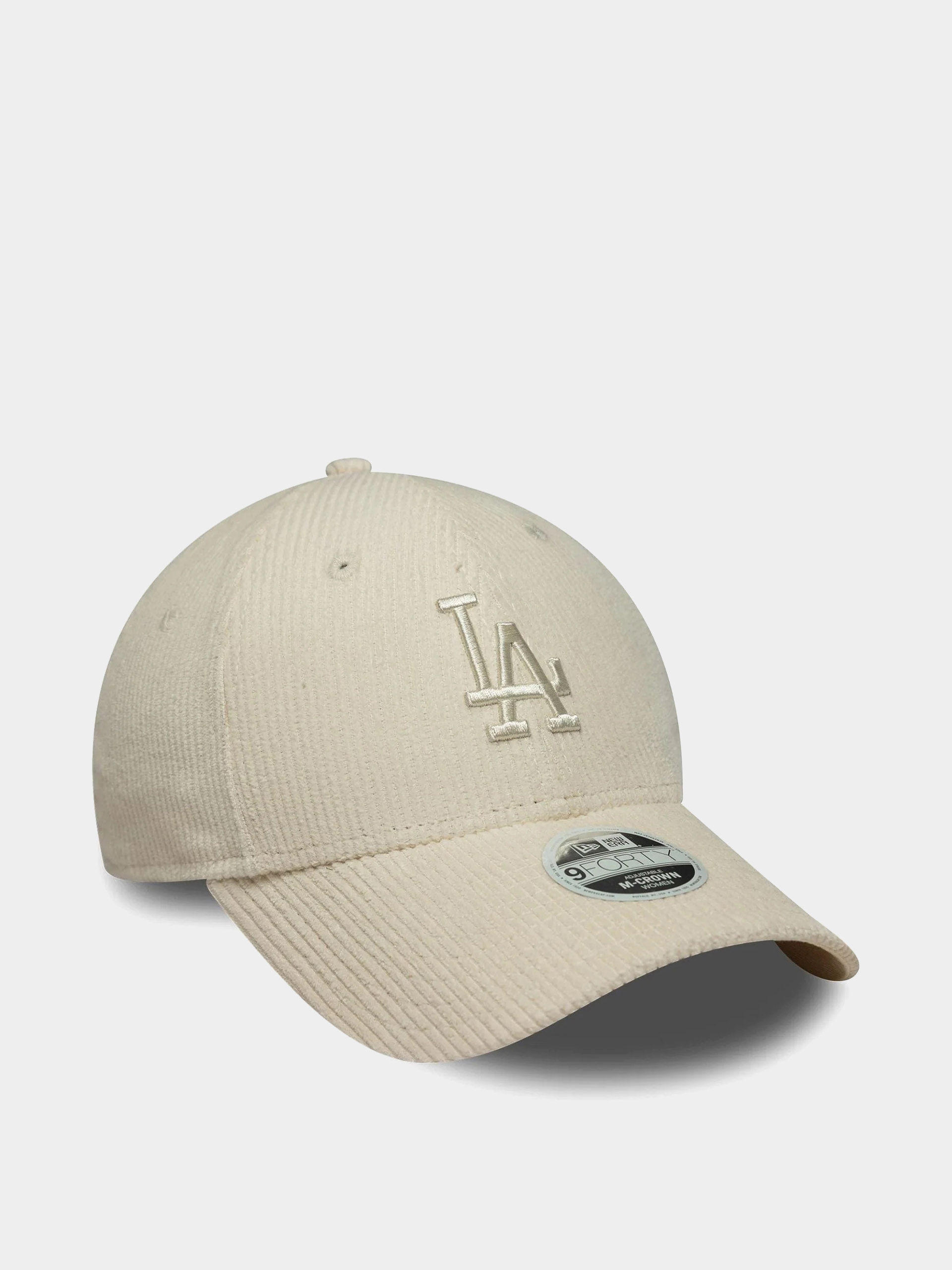 New Era Cap Pastel Cord 9Forty Mc La Dodgers Wmn (light cream)