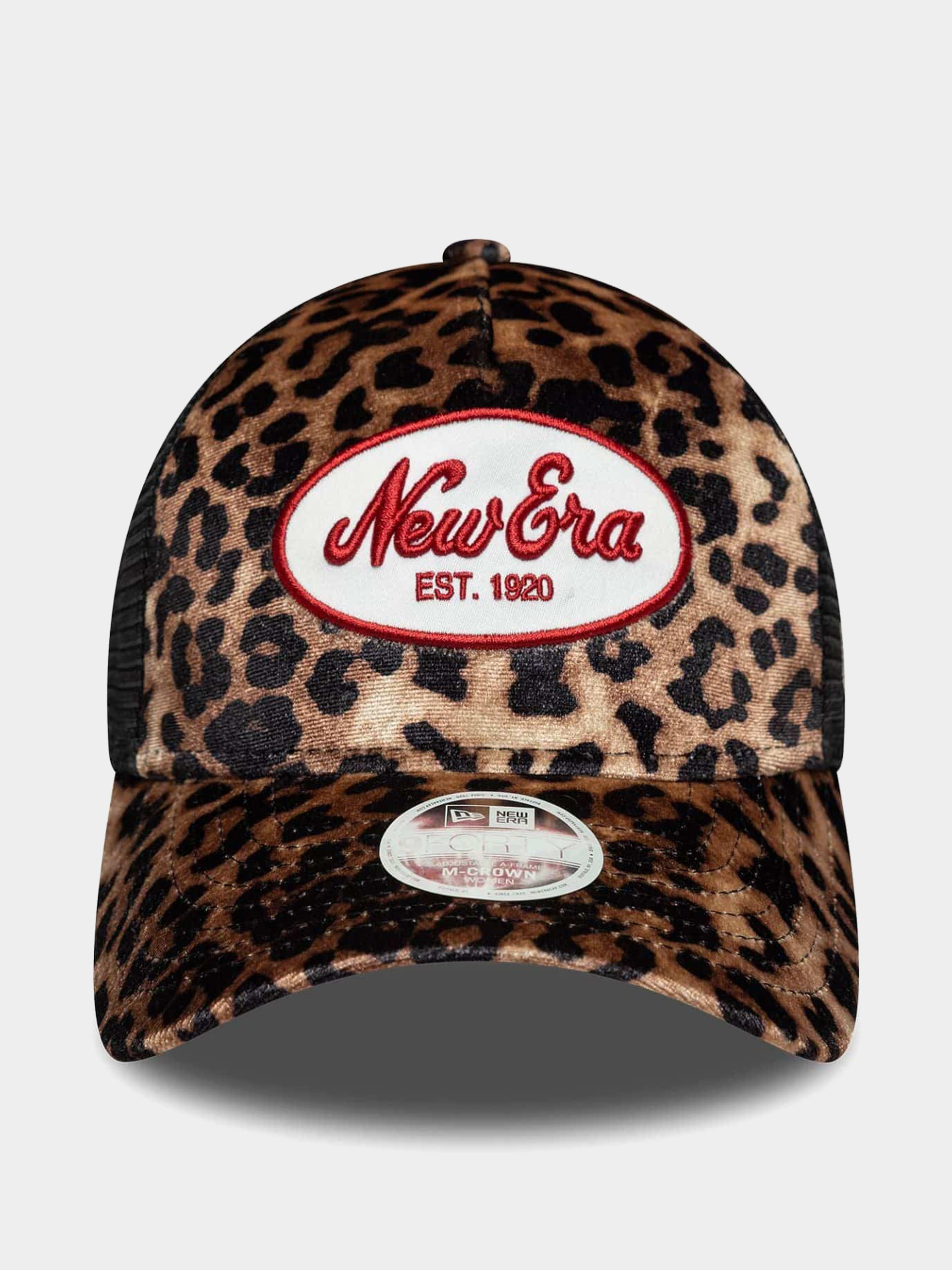 New Era Cap Leopard Mc Af Trucker Wmn (camouflage)