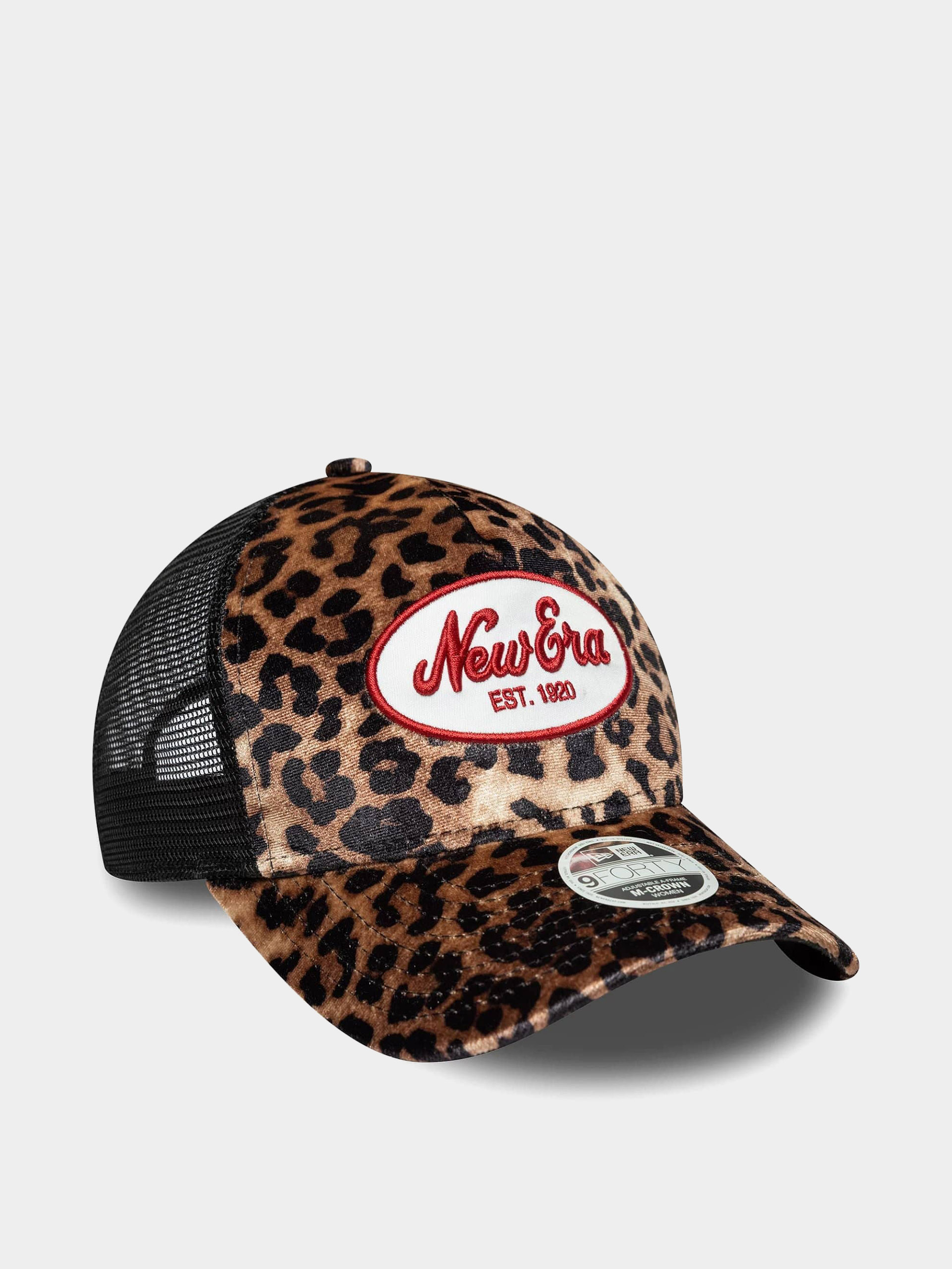 New Era Cap Leopard Mc Af Trucker Wmn (camouflage)
