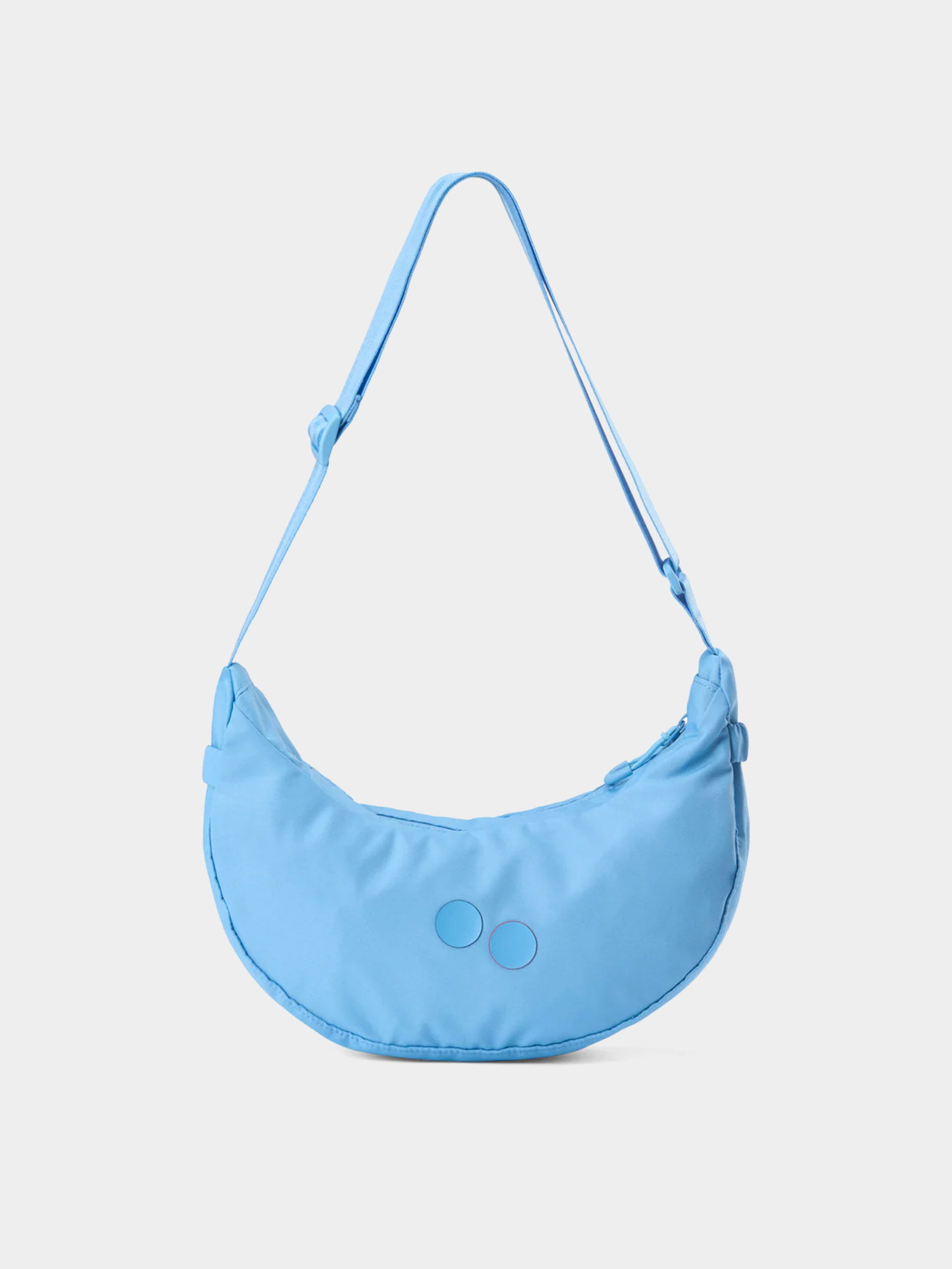 PinqPonq Schultertasche Krumm Small (aqua blue)