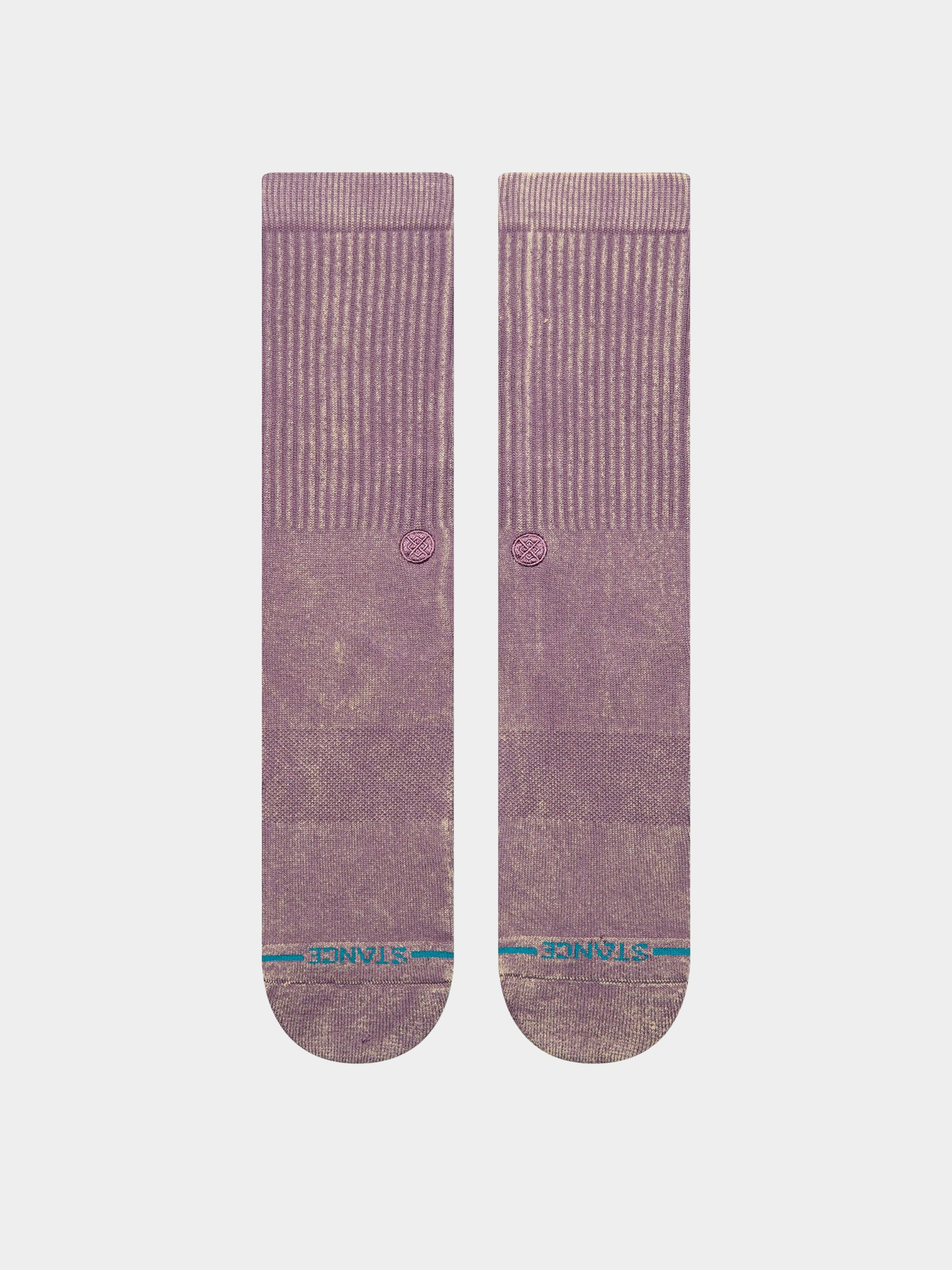 Stance Socks Icon Dyed Crew (plum)