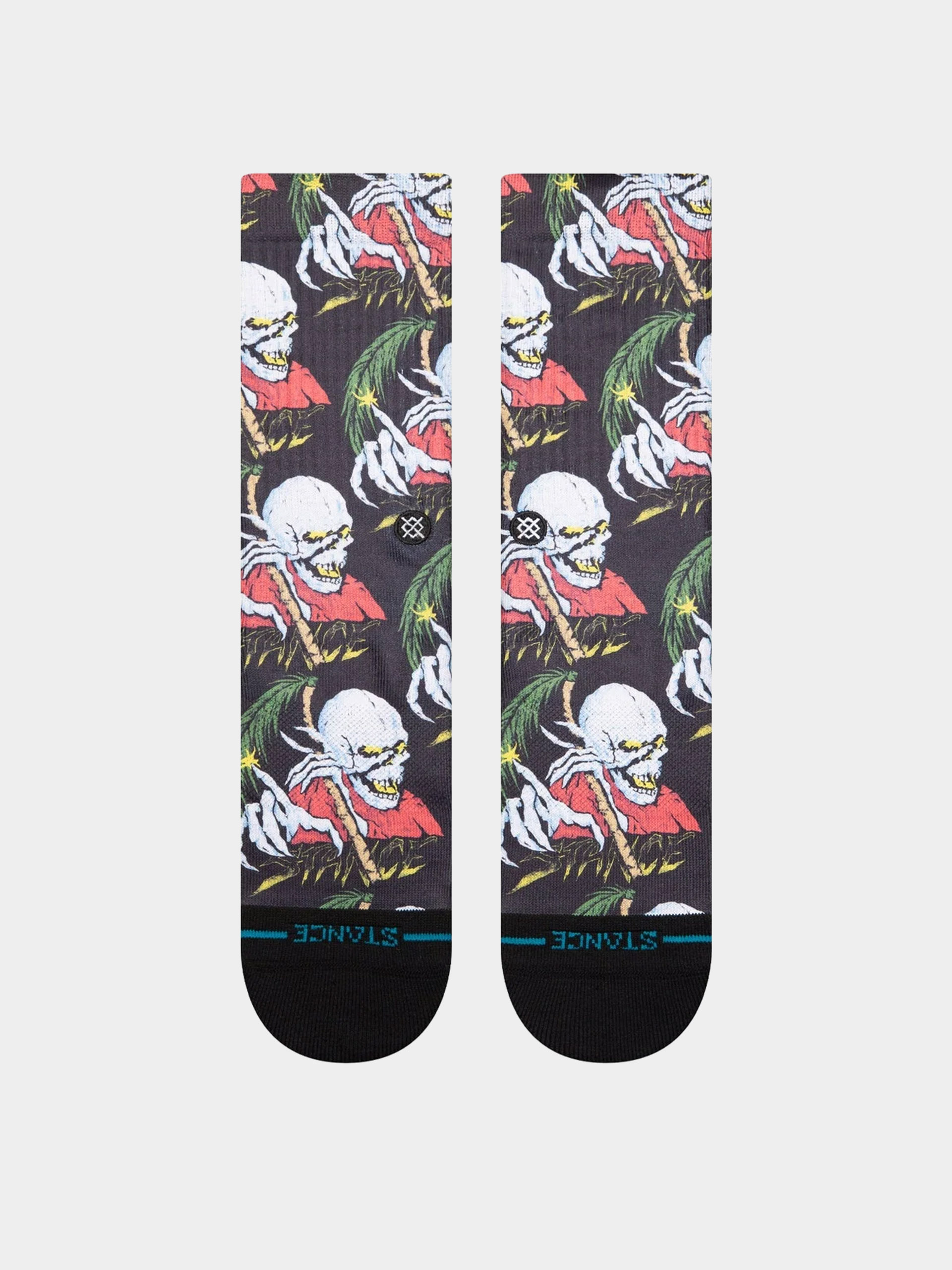 Stance Socken Palm Slayer Crew (black)