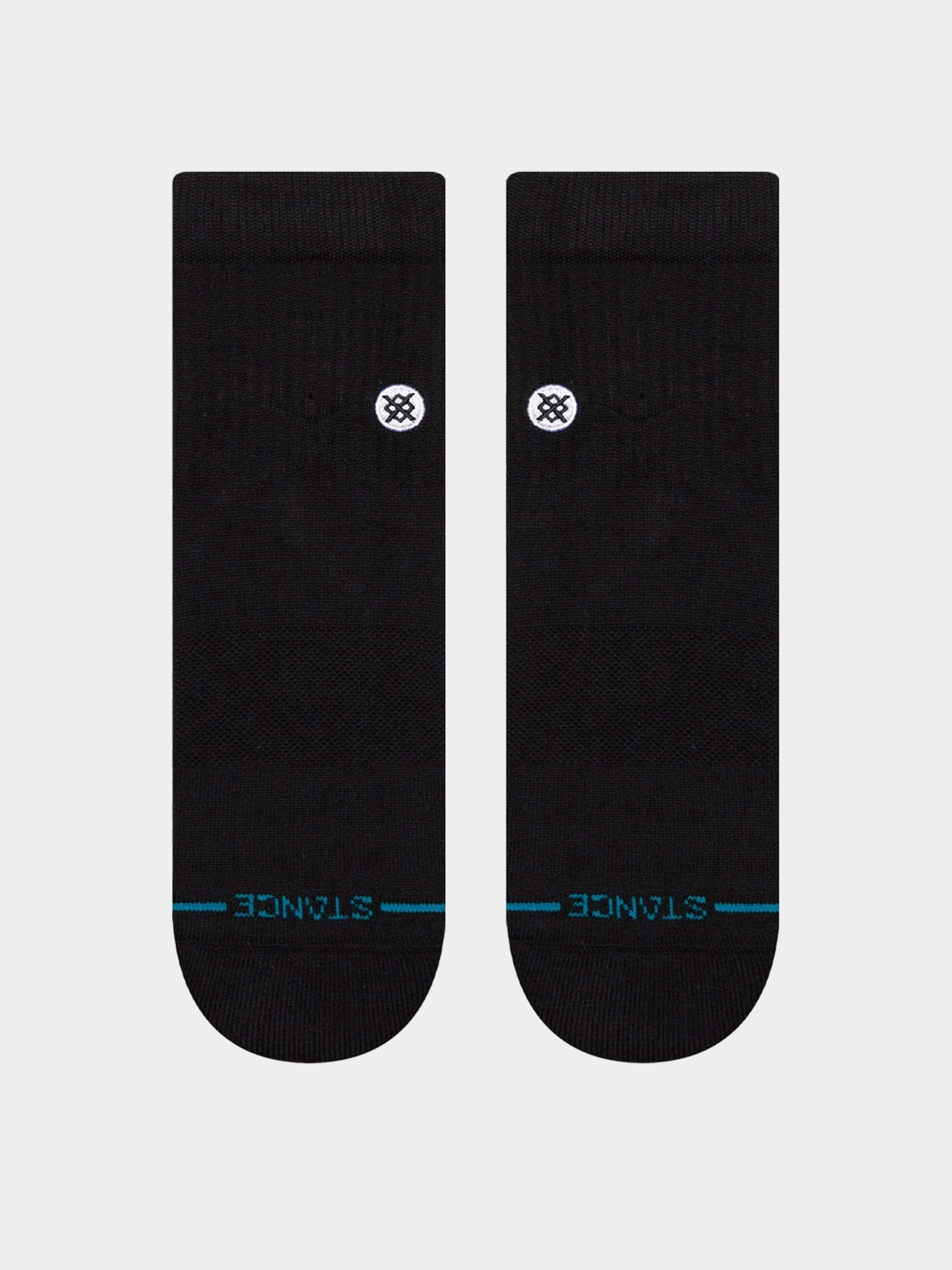 Stance Socken Icon Quarter (black)