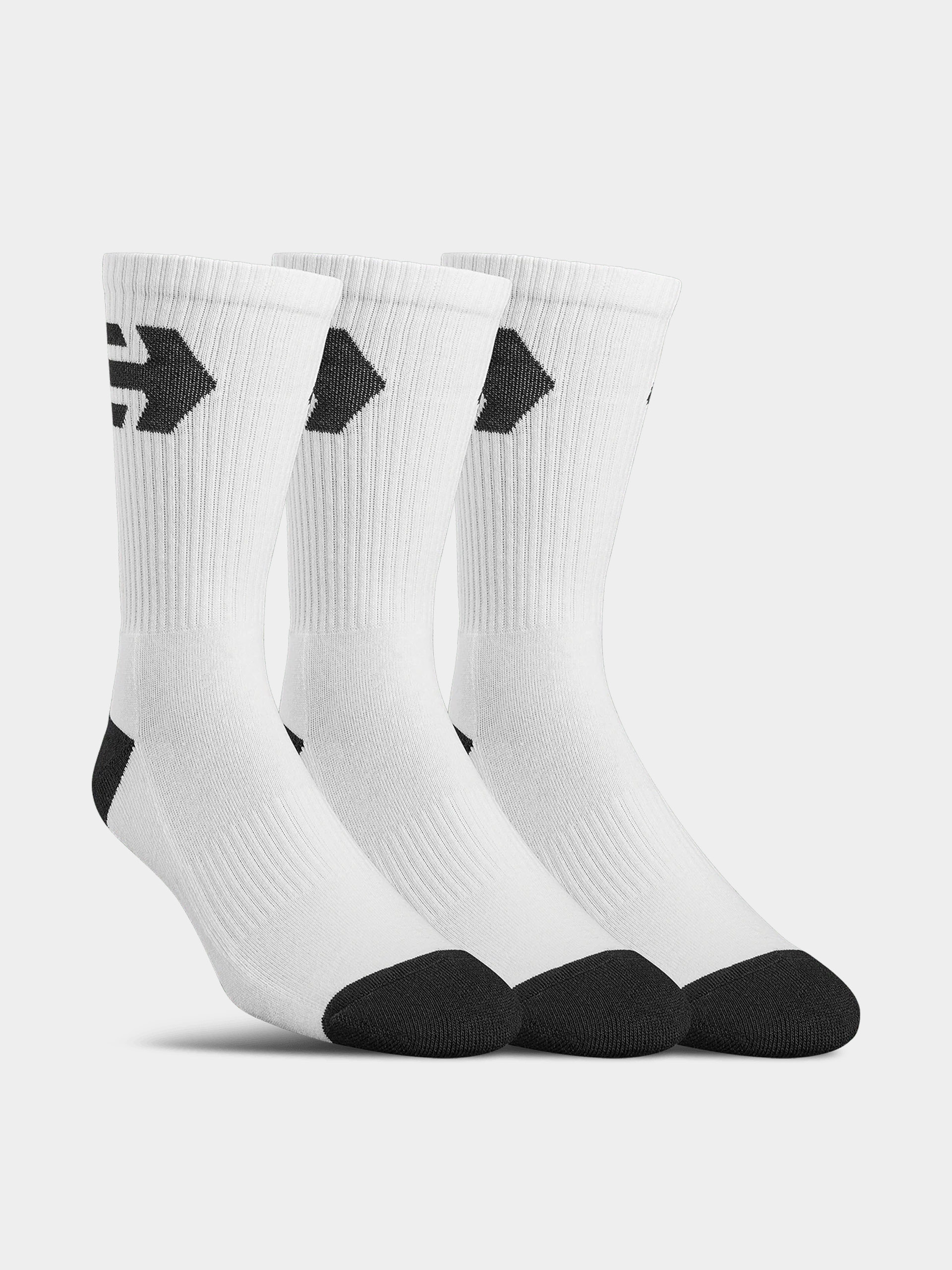 Etnies Socken Stencil Icon 3 Pack (white)