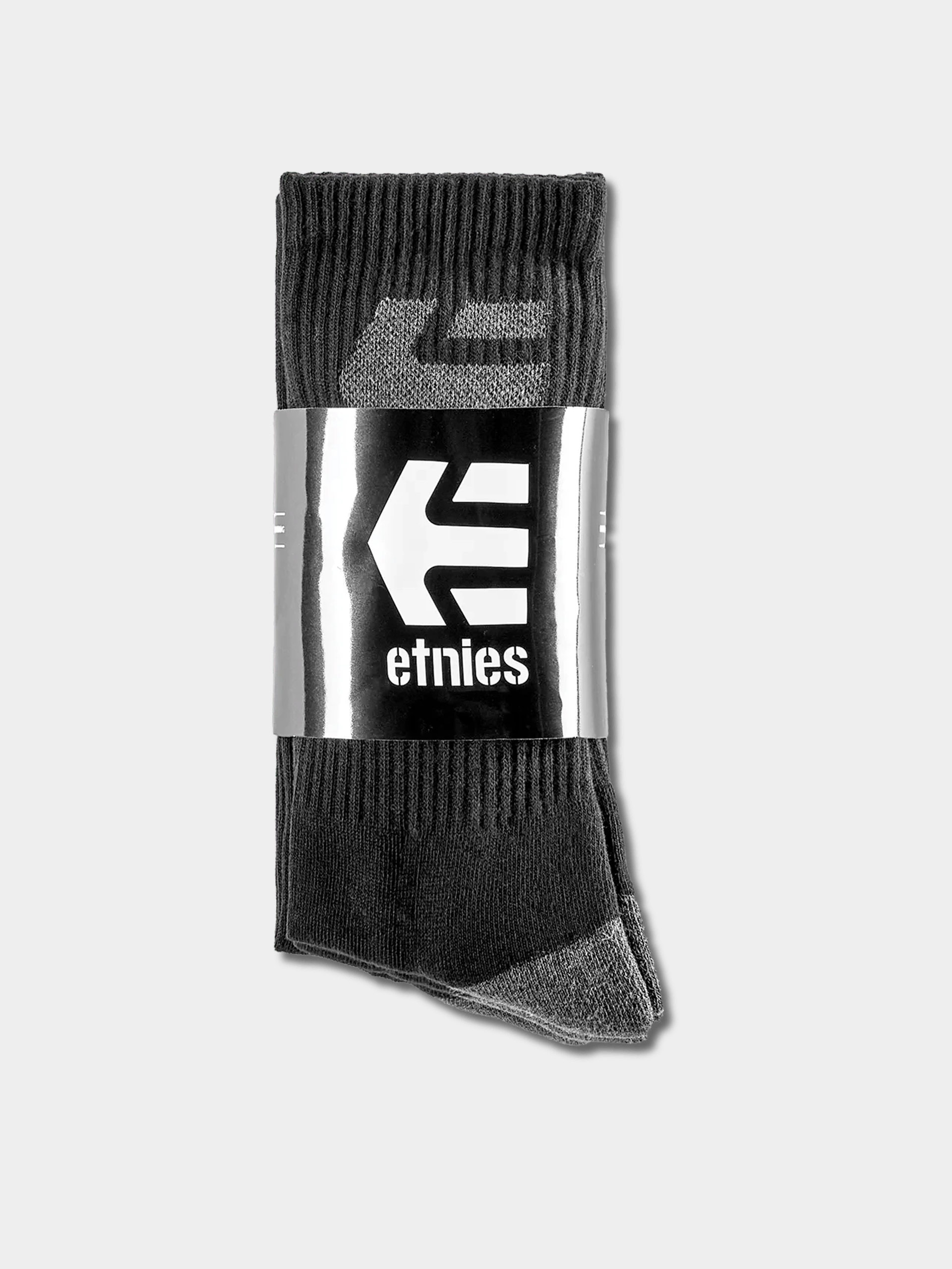 Etnies Socken Stencil Icon 3 Pack (black)