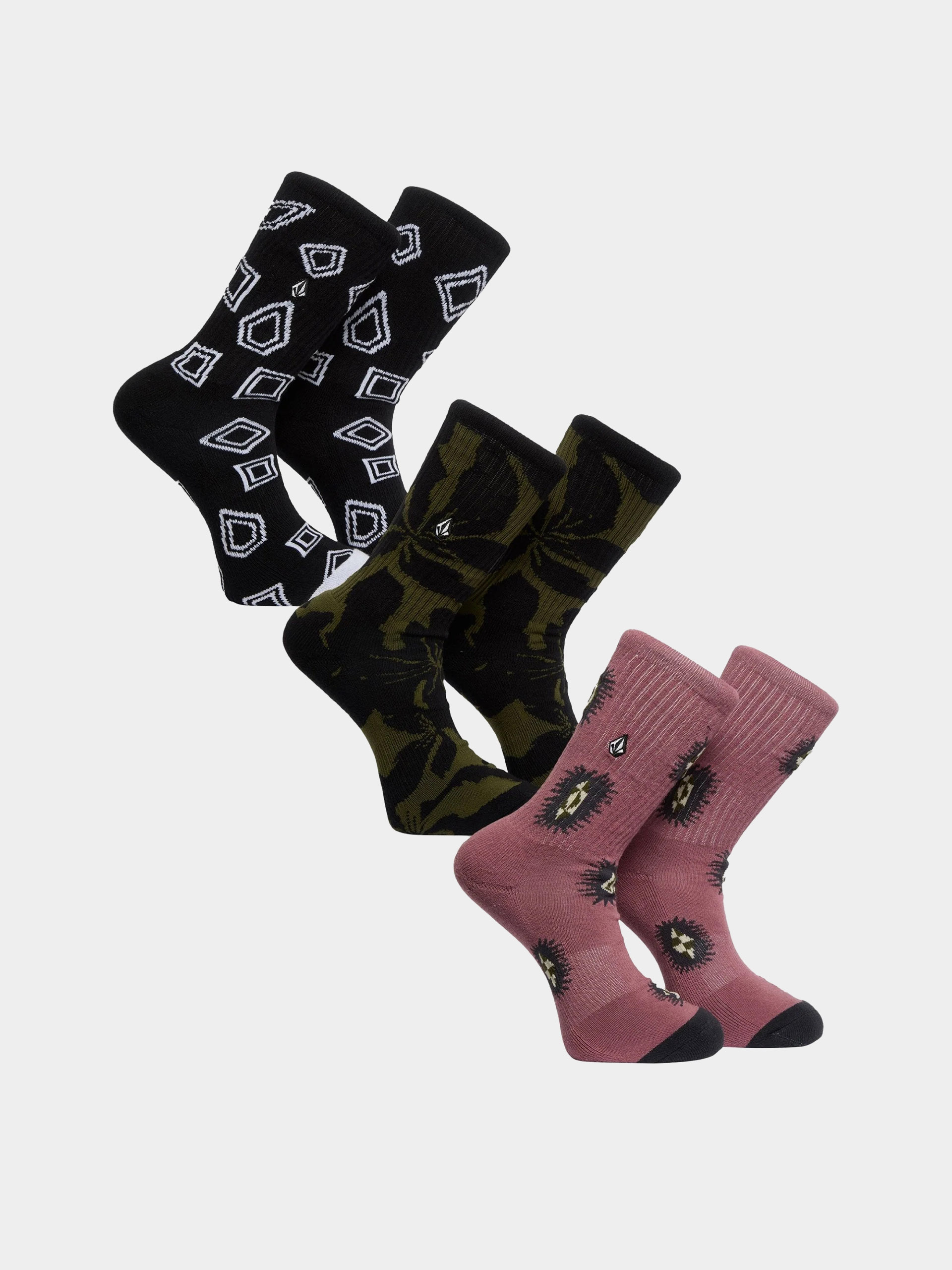 Volcom Socks Print Mixer