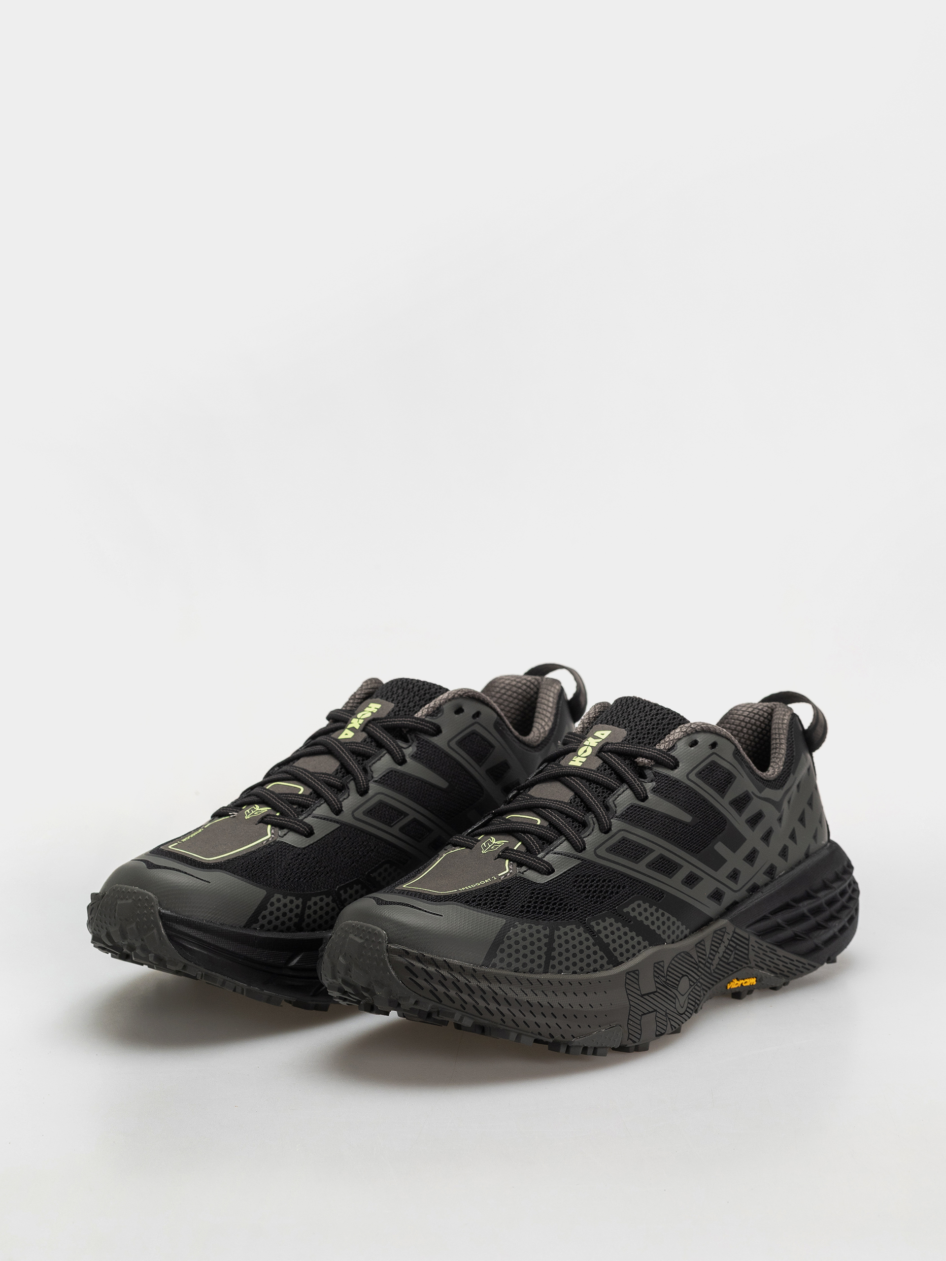 Hoka Schuhe Speedgoat 2 (black/asphalt grey)