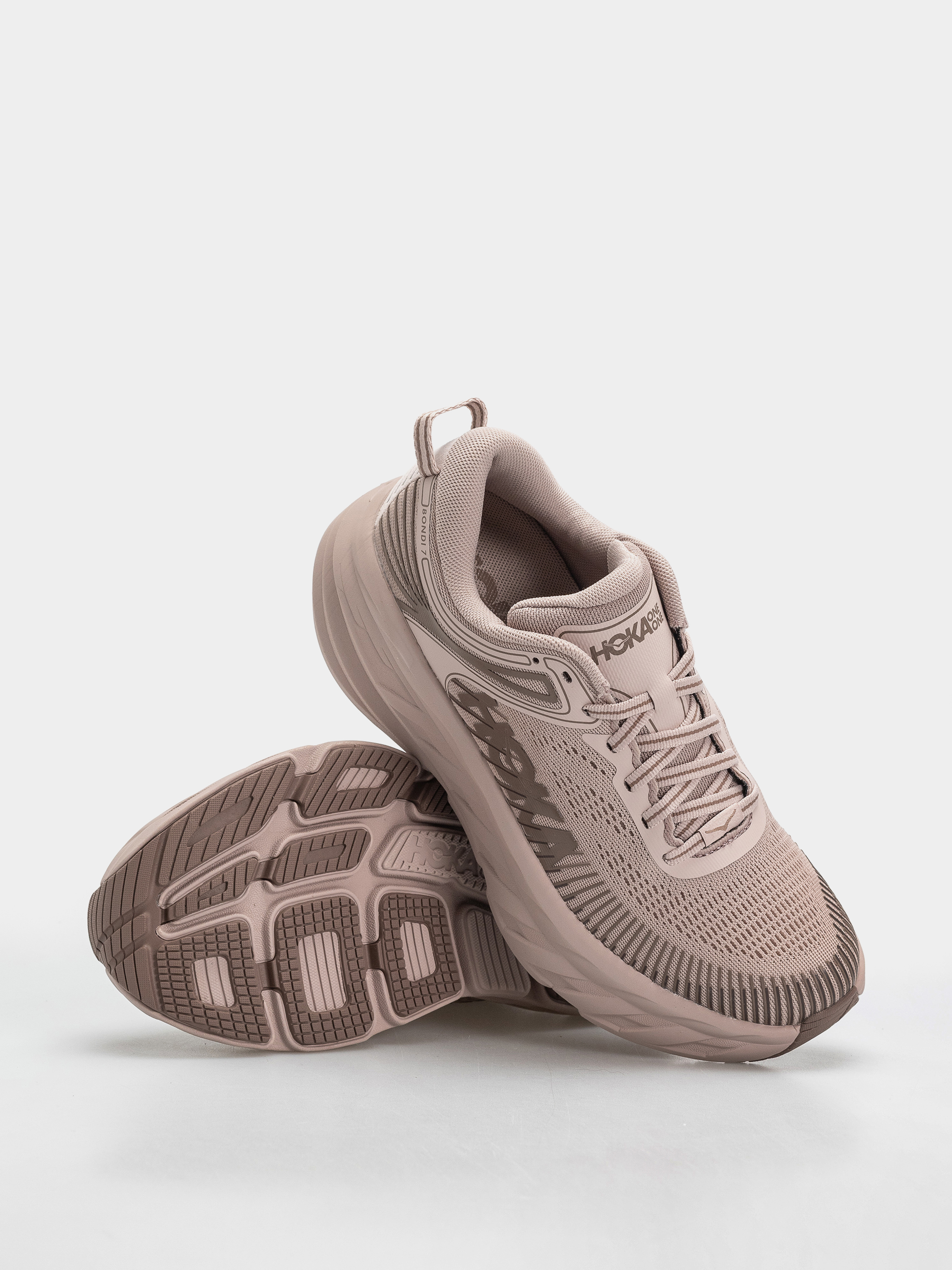 Hoka Shoes Bondi 7 Wmn - pink (date sugar/date syrup)