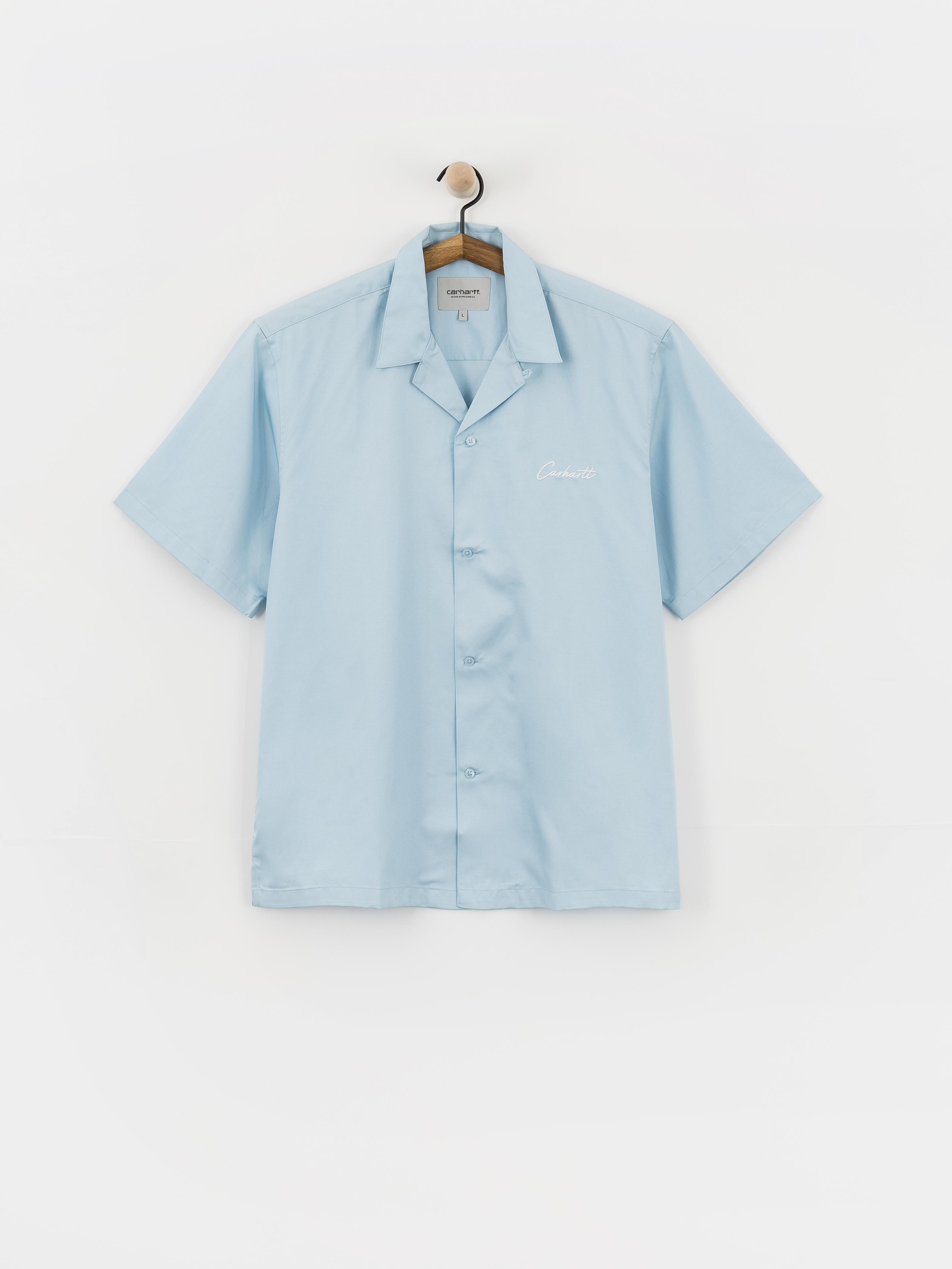 Carhartt WIP Shirt Delray (icaria/white)