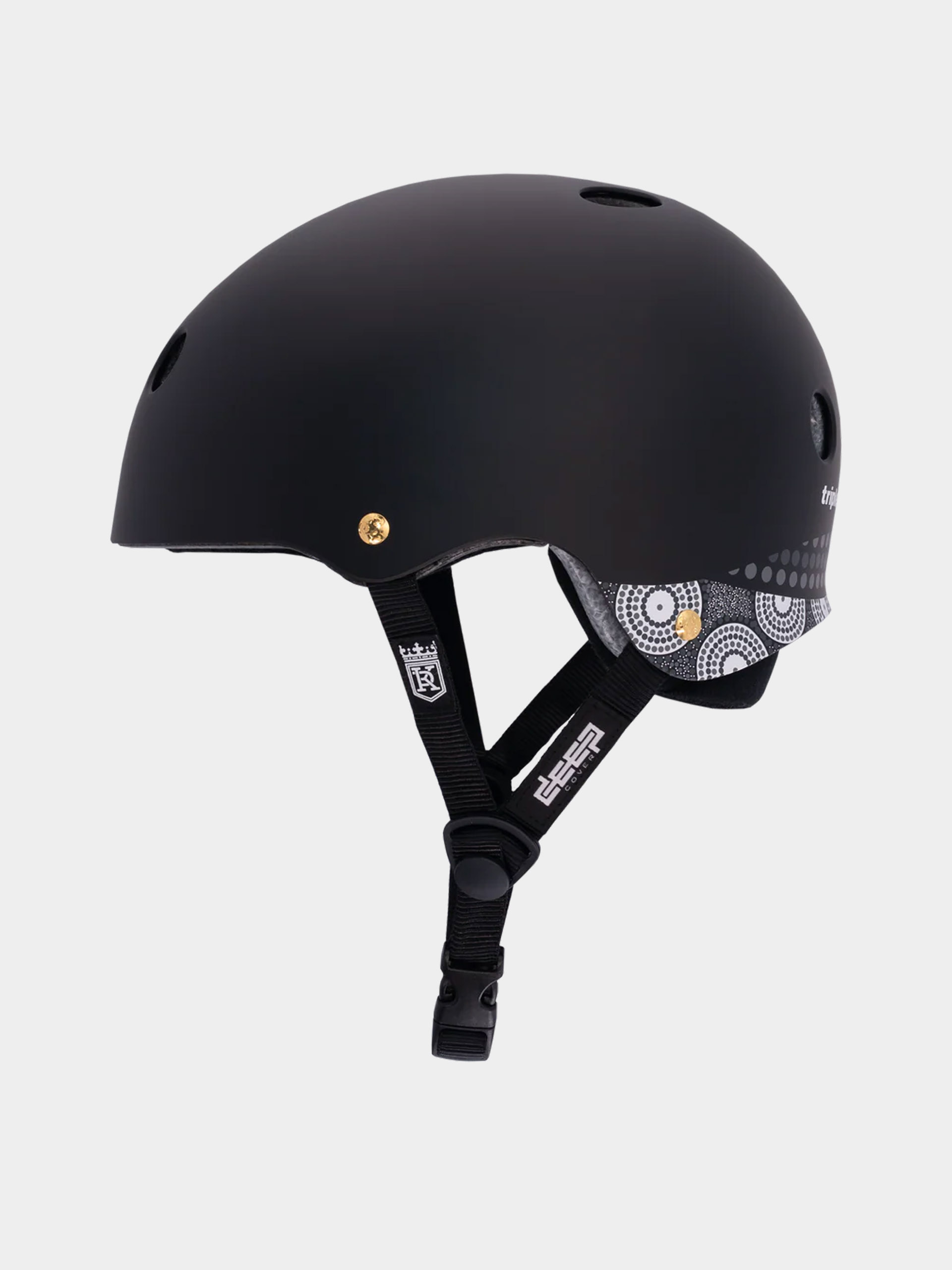 Triple Eight Helmet Deep Cover Keegan Palmer (black)