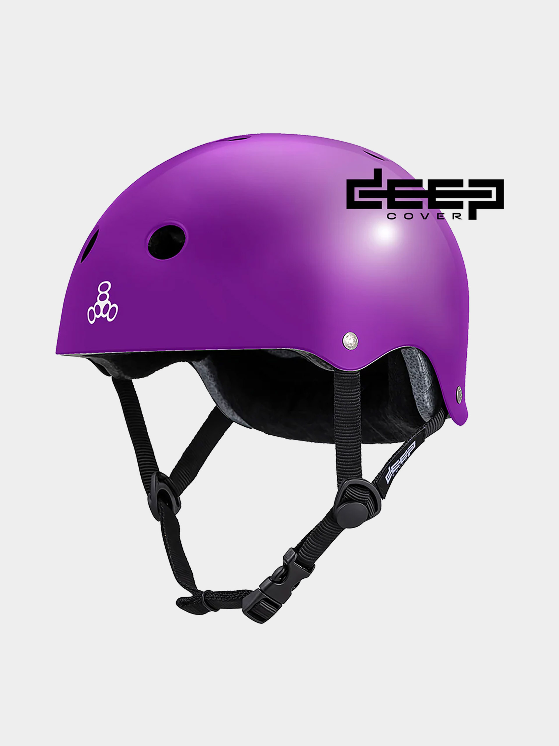 Triple Eight Helm Deep Cover (purple gloss)