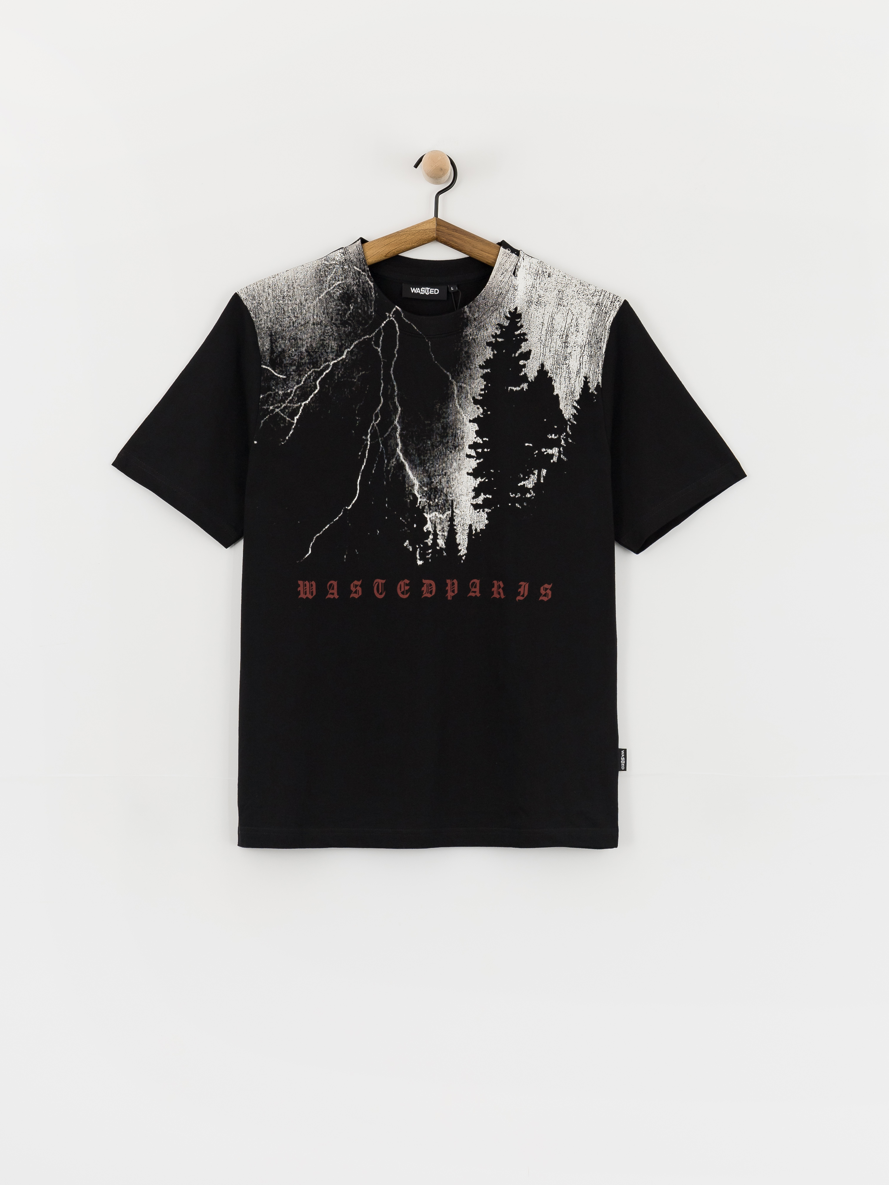Wasted Paris Black Hill T-Shirt (black)