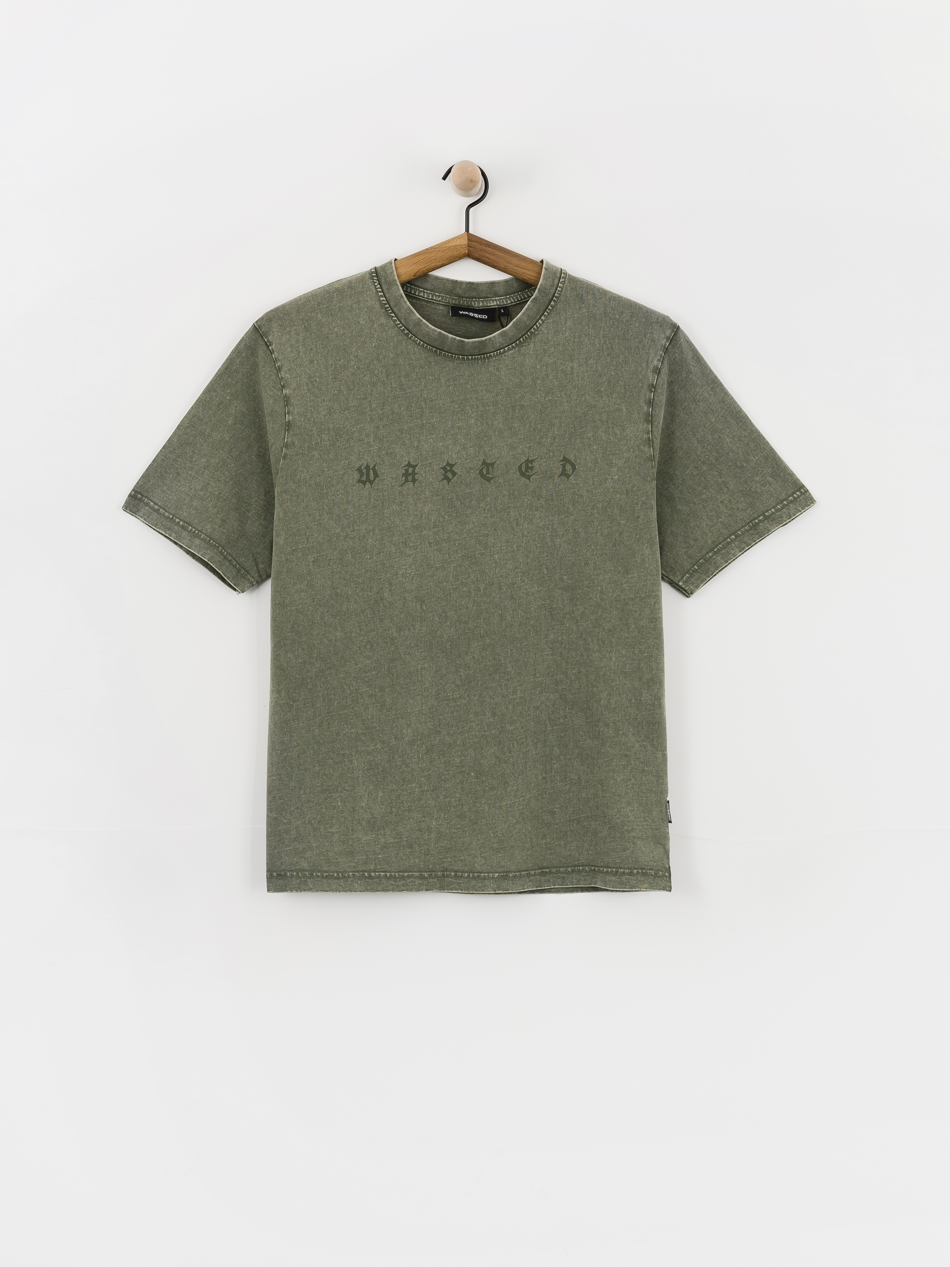 Wasted Paris Splinter Faded T-Shirt (faded olive khaki)