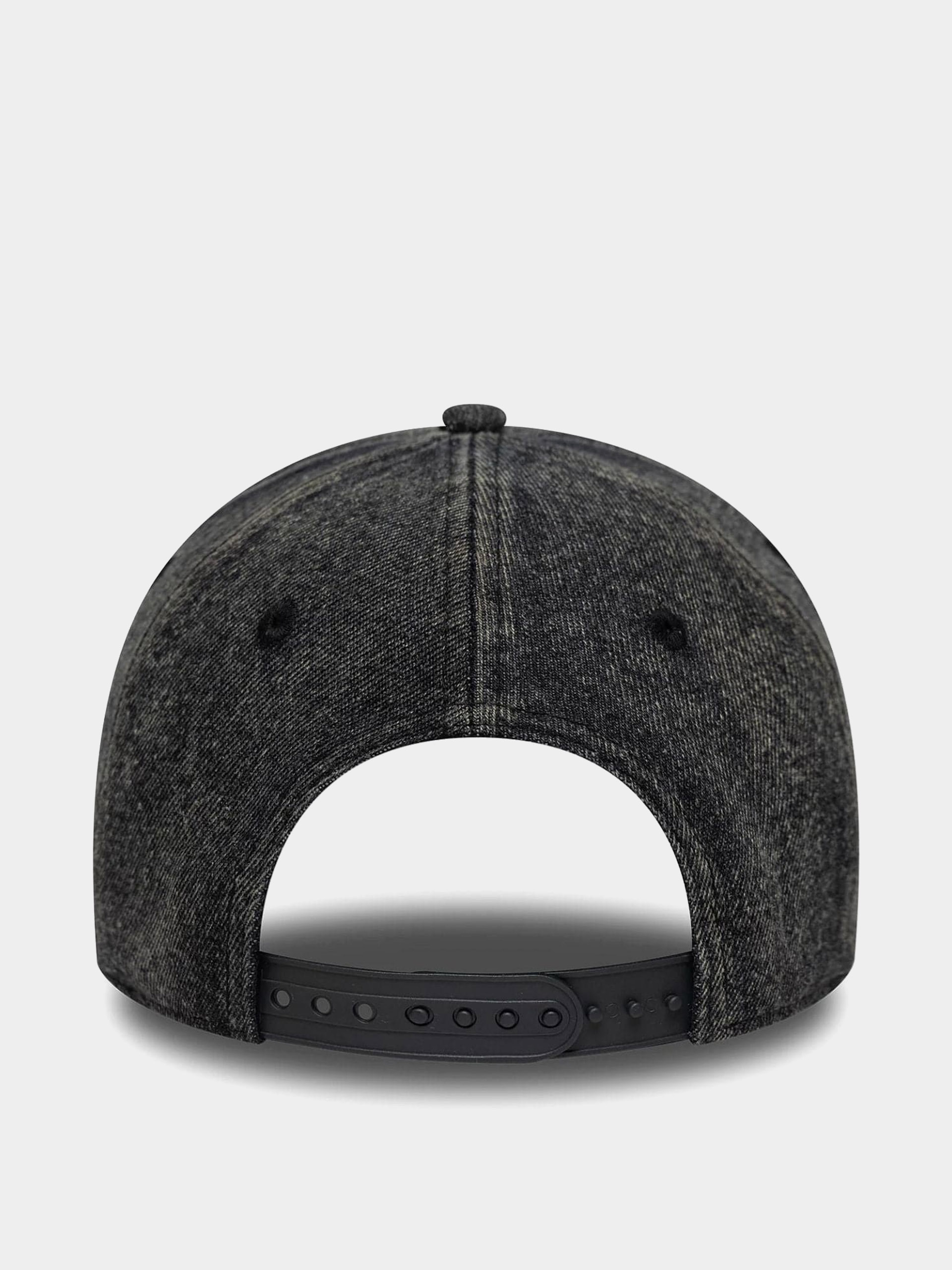 New Era Cap Wordmark Denim Eframe New York Yankees (black)