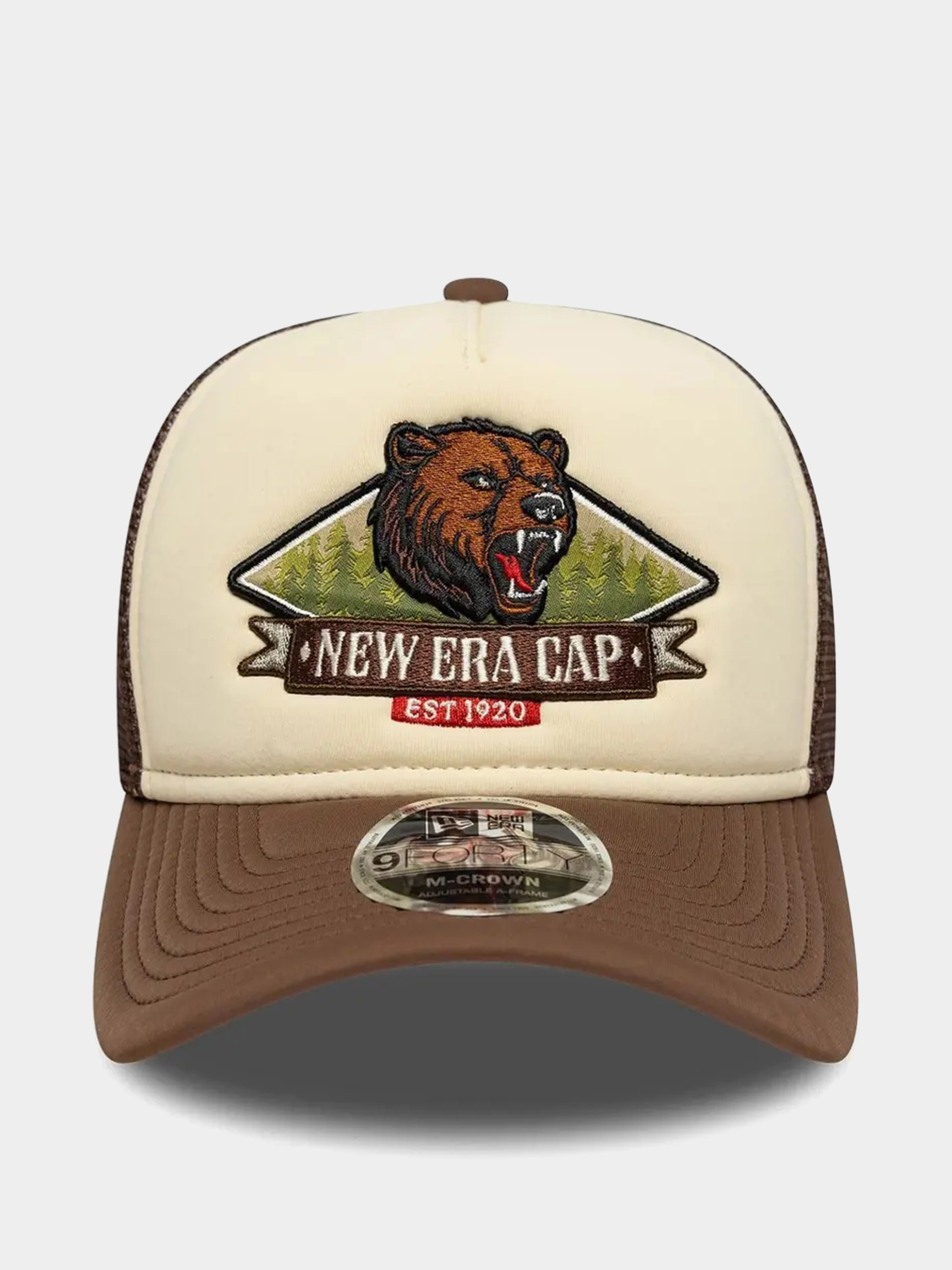 New Era Cap Graphic Mc Af Trucker - brown (light chestnut)