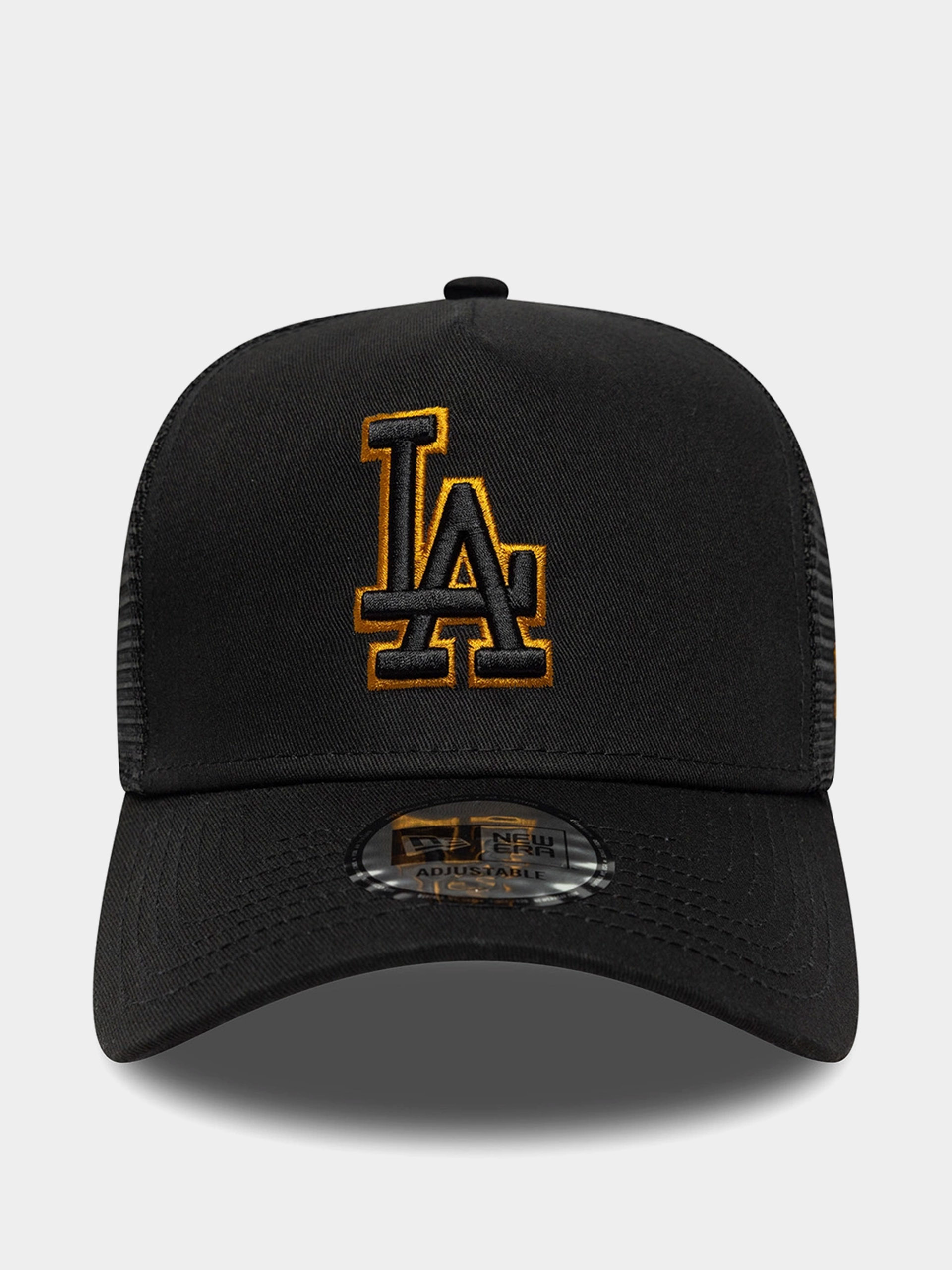 New Era Cap Outline Trucker La Dodgers (black)