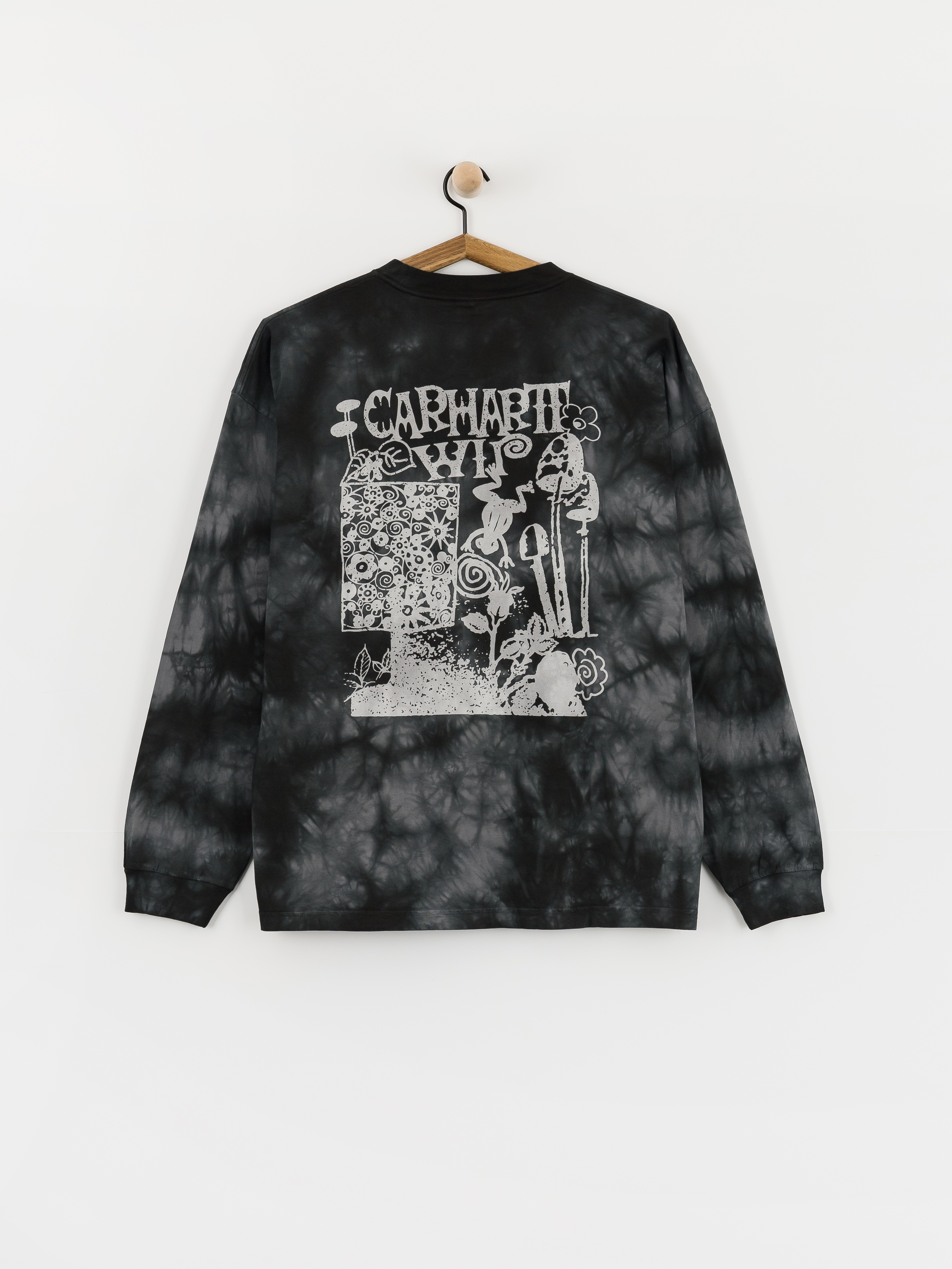 Carhartt WIP Radiate Longsleeve - navy blue (yosemite/obsidian)