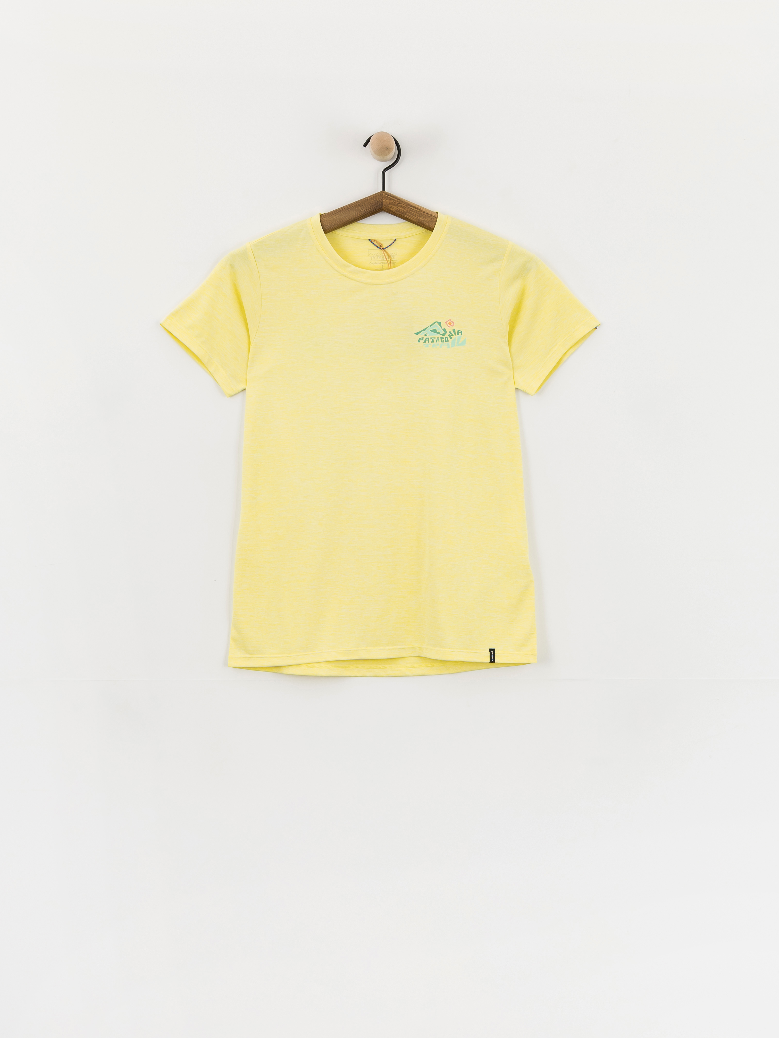 Patagonia T-Shirt Capilene Cool Trailcheck Wmn (lemon zest)