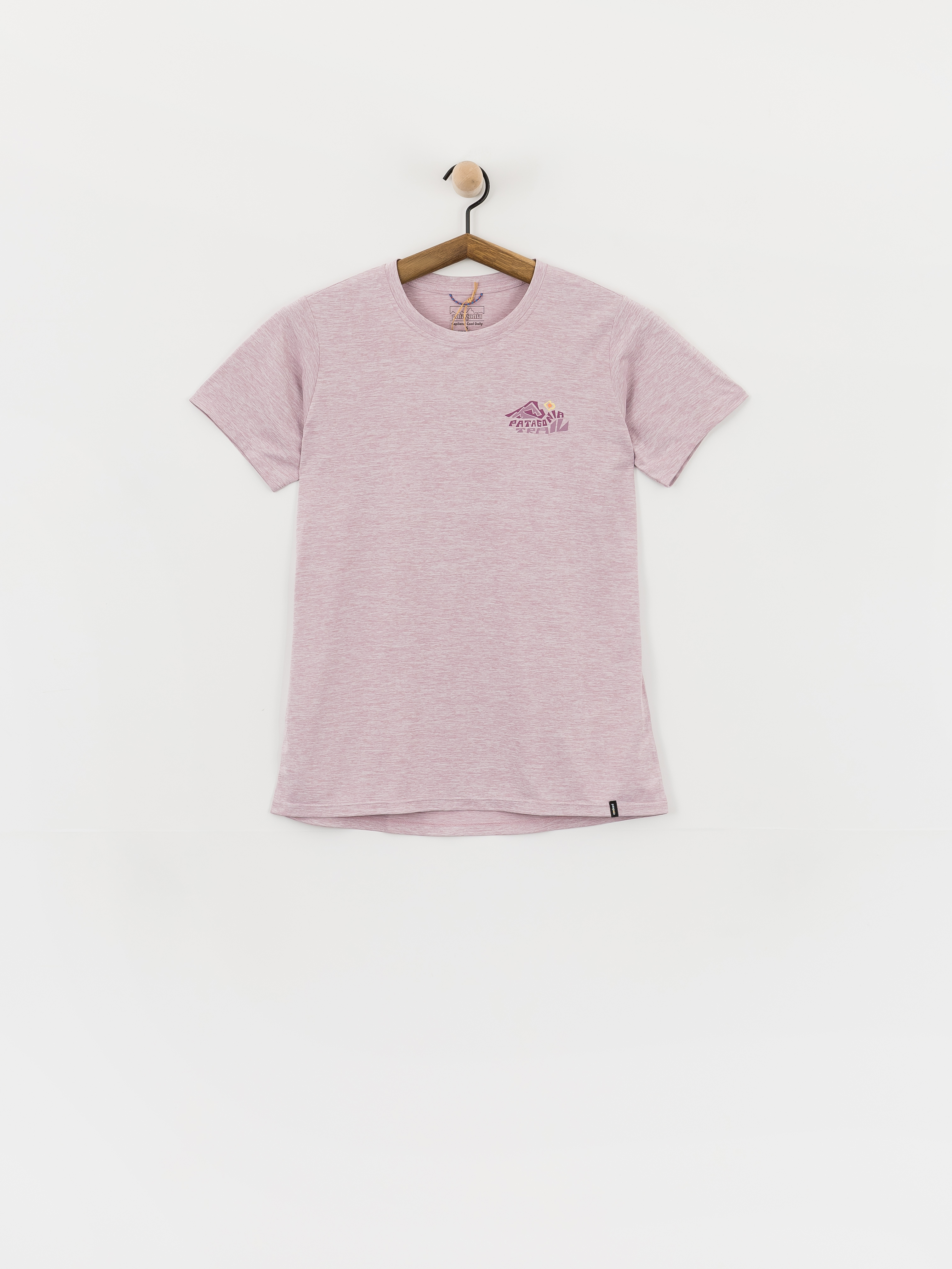 Patagonia T-Shirt Capilene Cool Trailcheck Wmn (quiet violet)