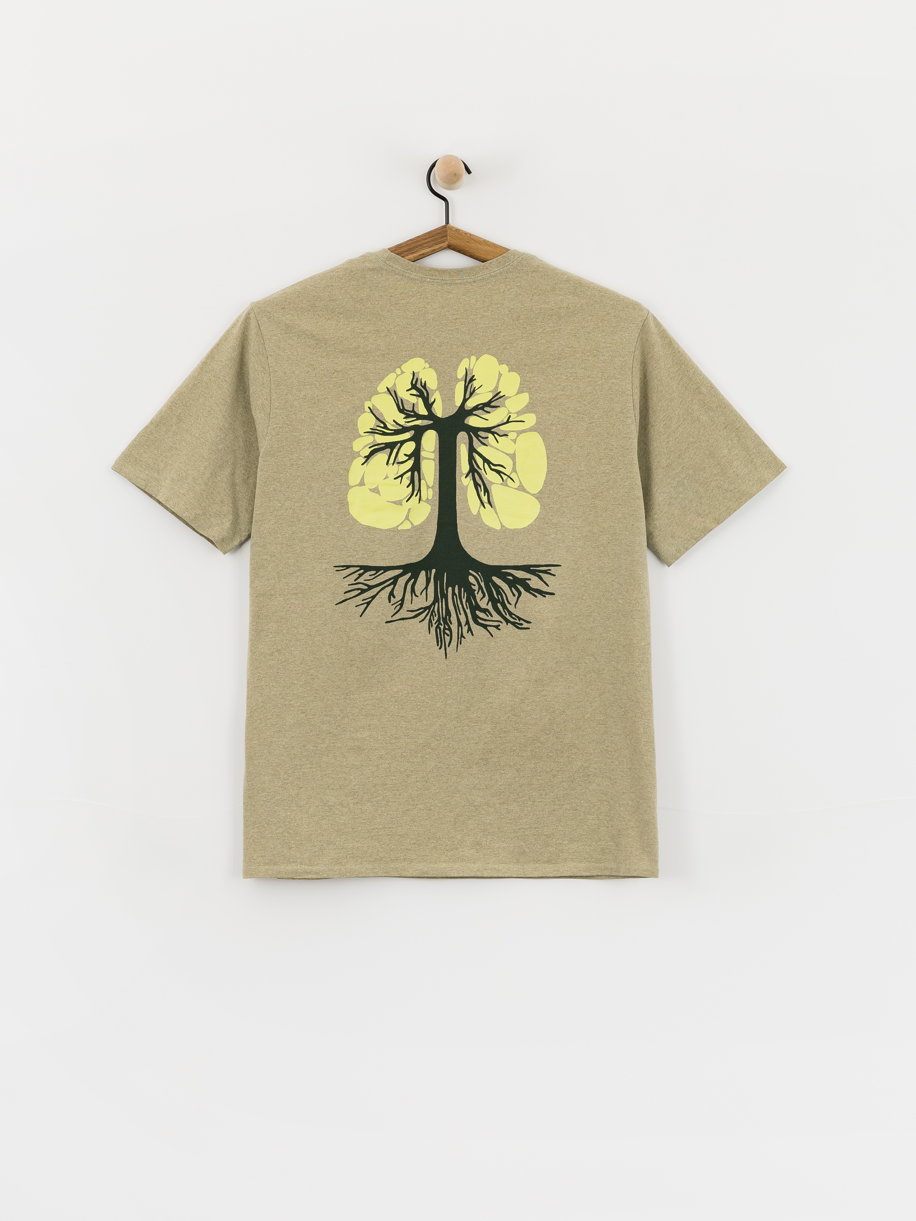 Patagonia Run Like Roots T-shirt (gumtree green)