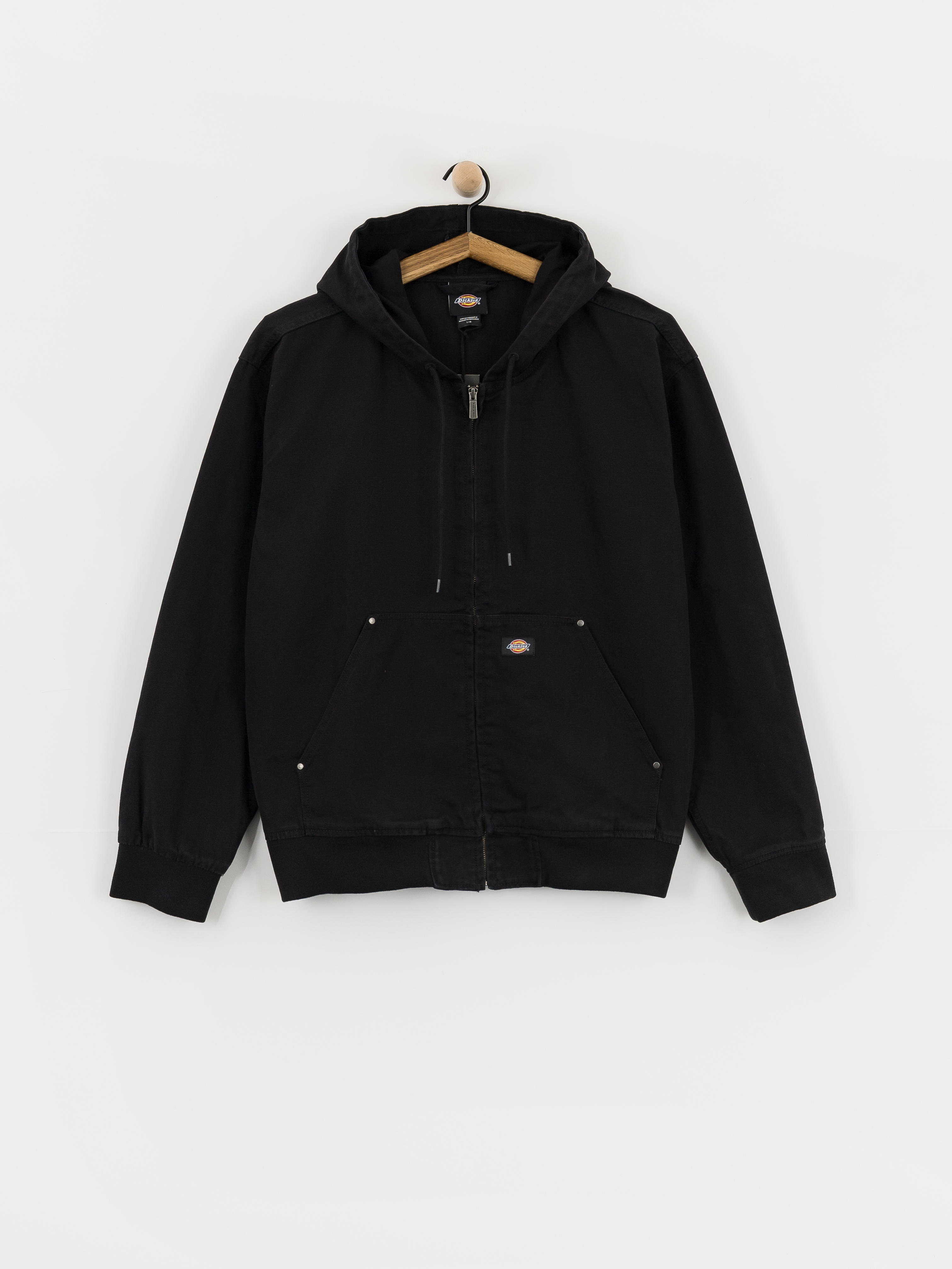 Dickies Jacke Unlined Canvas Hooded Bomber (black)