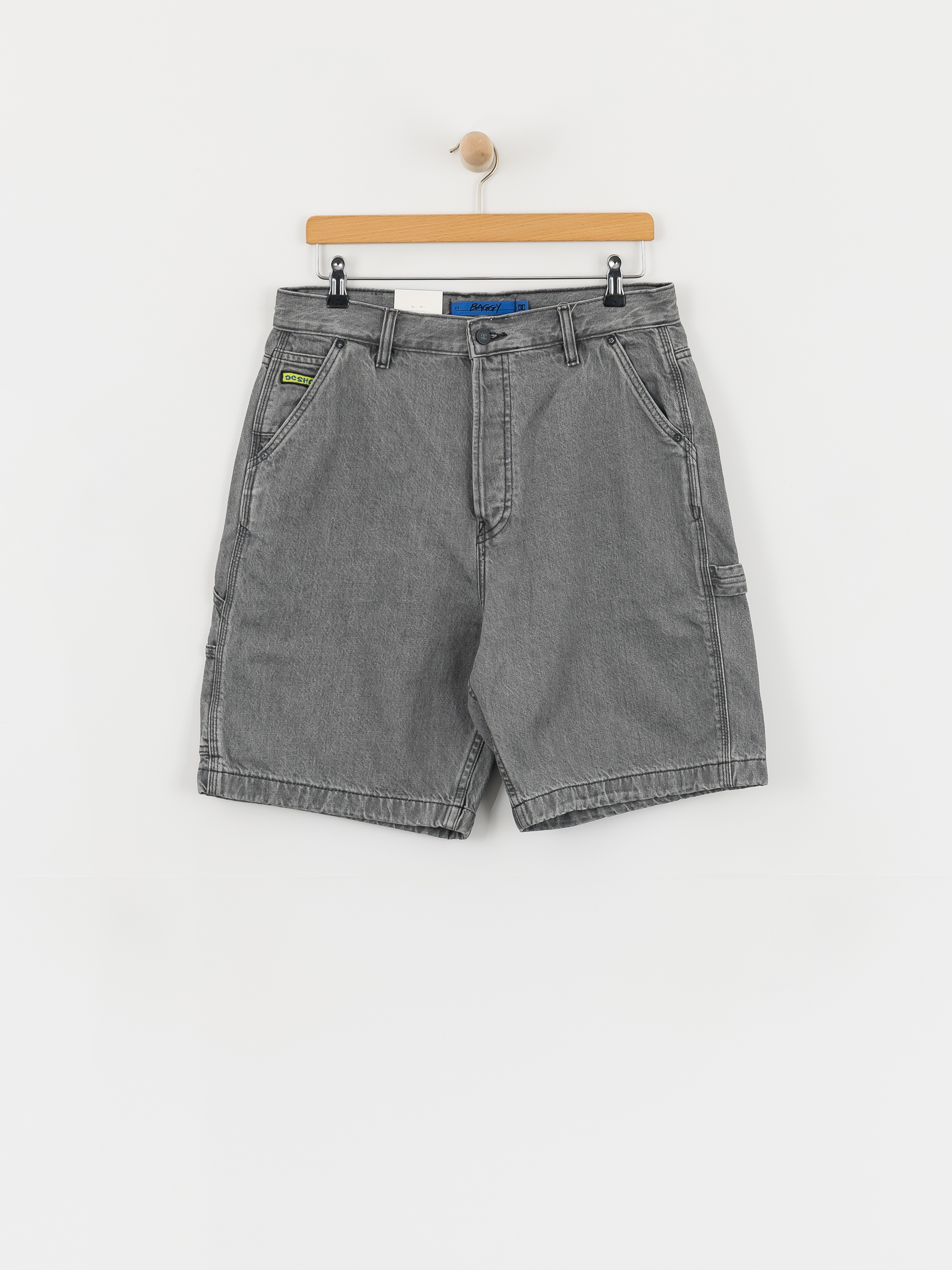 DC Shorts Baggy Denim Carpenter (medium grey)