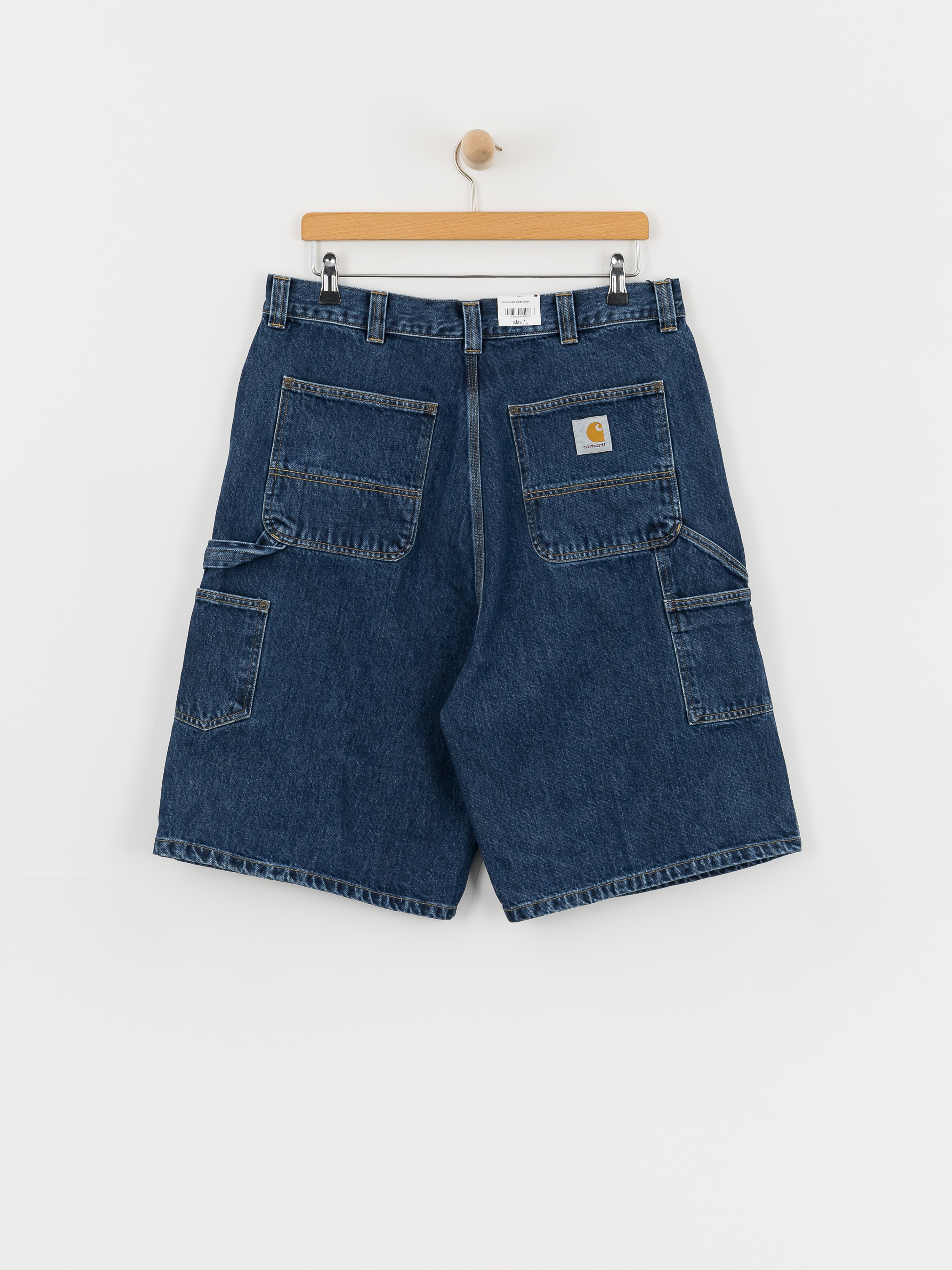 Carhartt WIP Shorts OG Double Knee (blue stone washed)