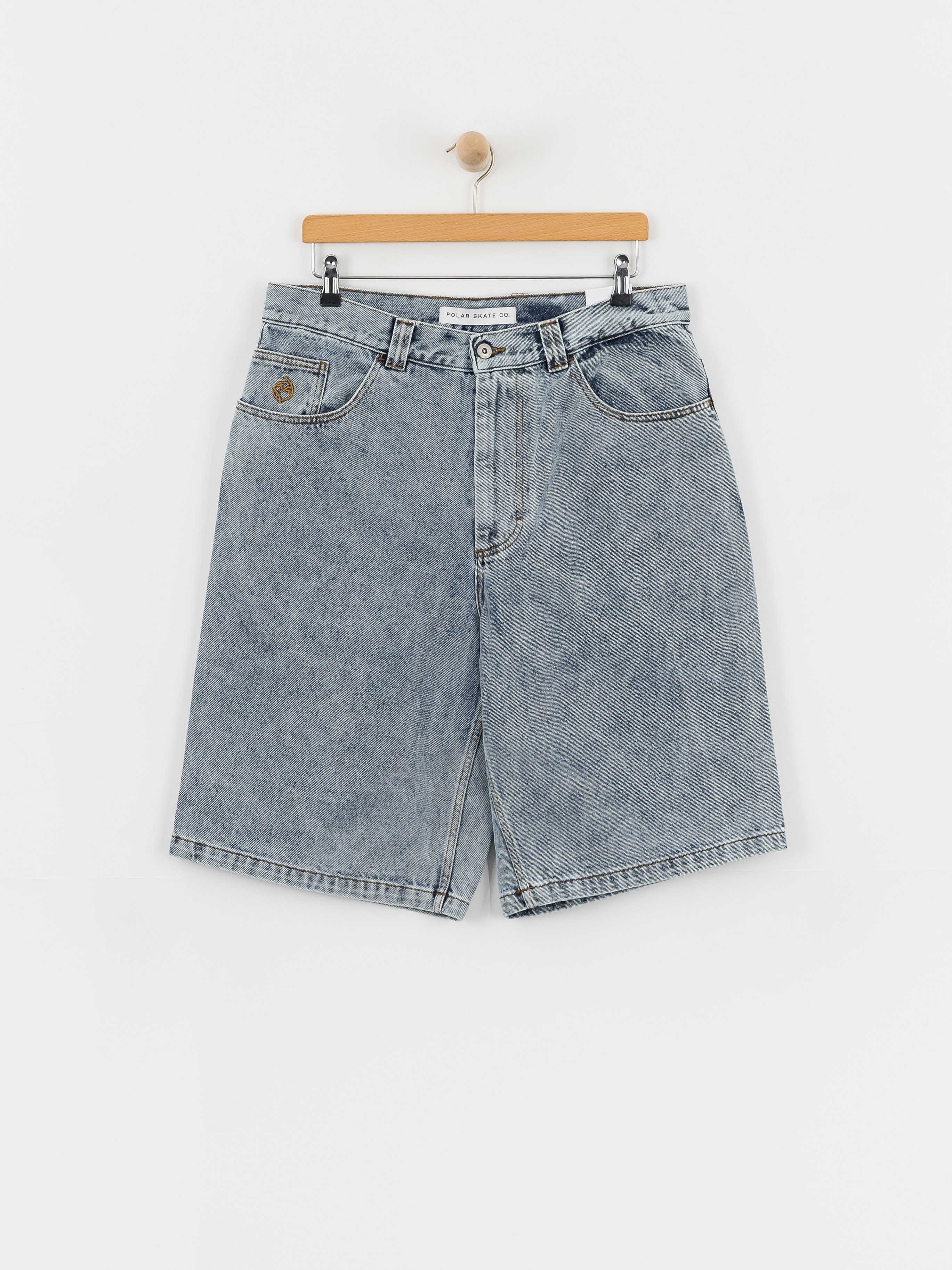 Polar Skate Shorts Big Boy (heavy washed blue)