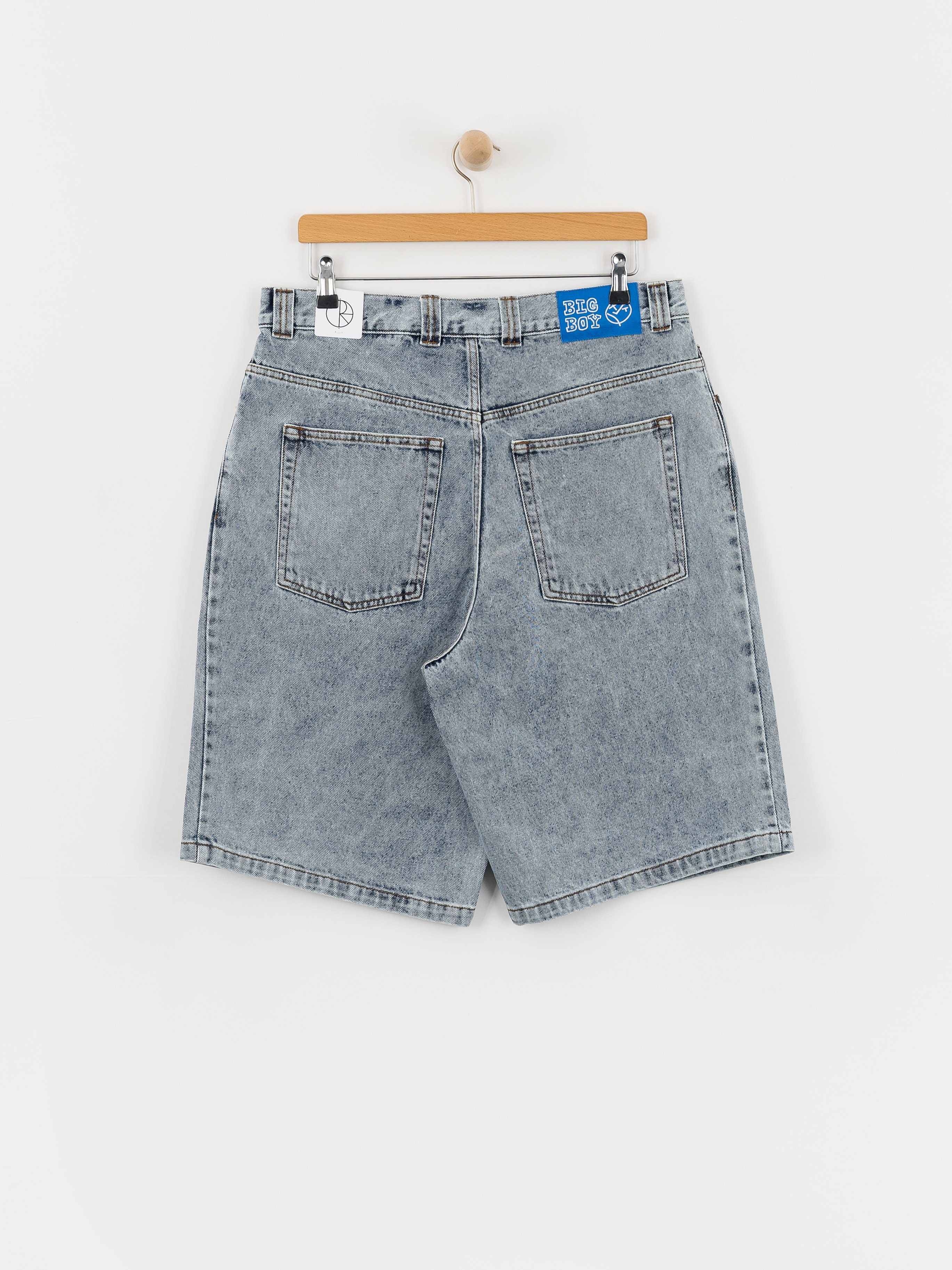 Polar Skate Shorts Big Boy (heavy washed blue)