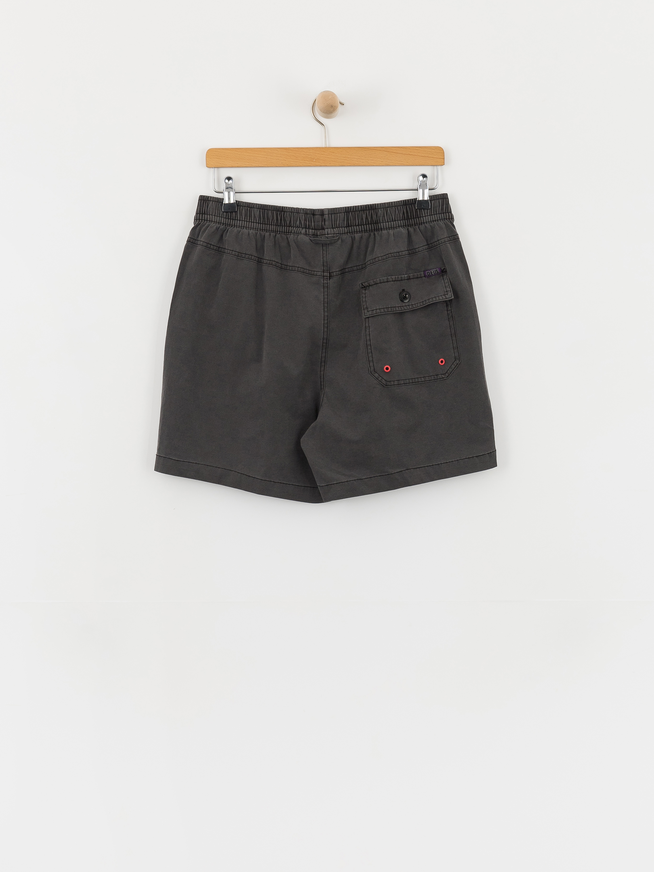 Deus Ex Machina Boardshorts Sandbar Garment Dyed Mesh (anthracite)