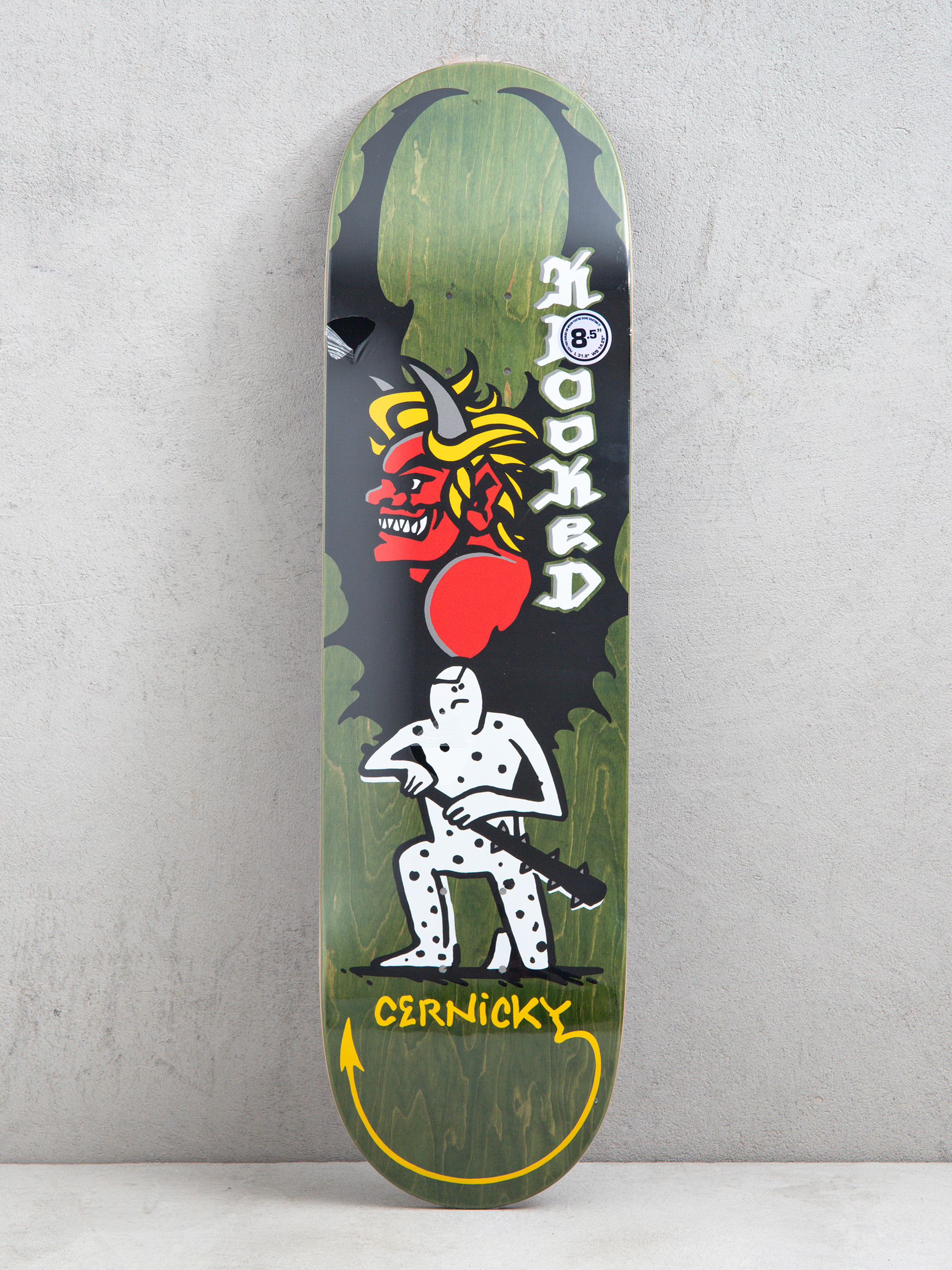 新品 KROOKED CERNICKY DEVIL ED DECK 8.06 Krooked Cernicky Devil Ed