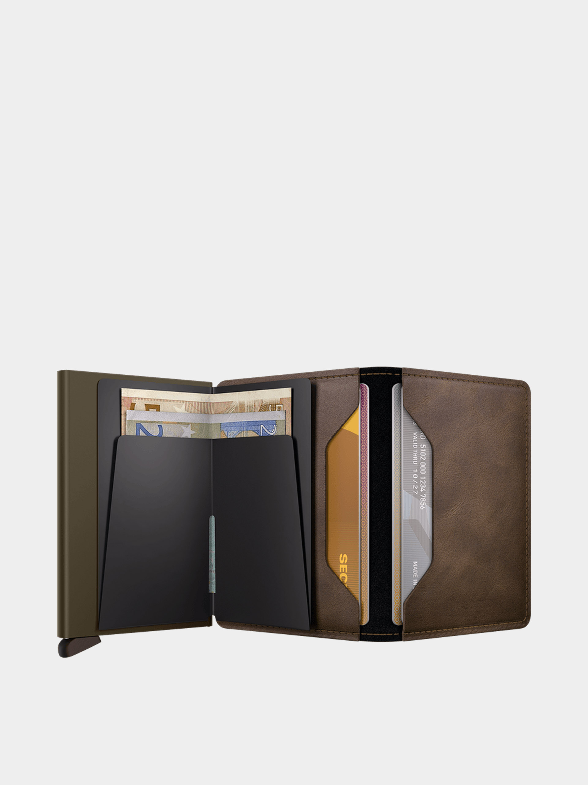 Secrid Geldbörse Slimwallet (vintage oak)