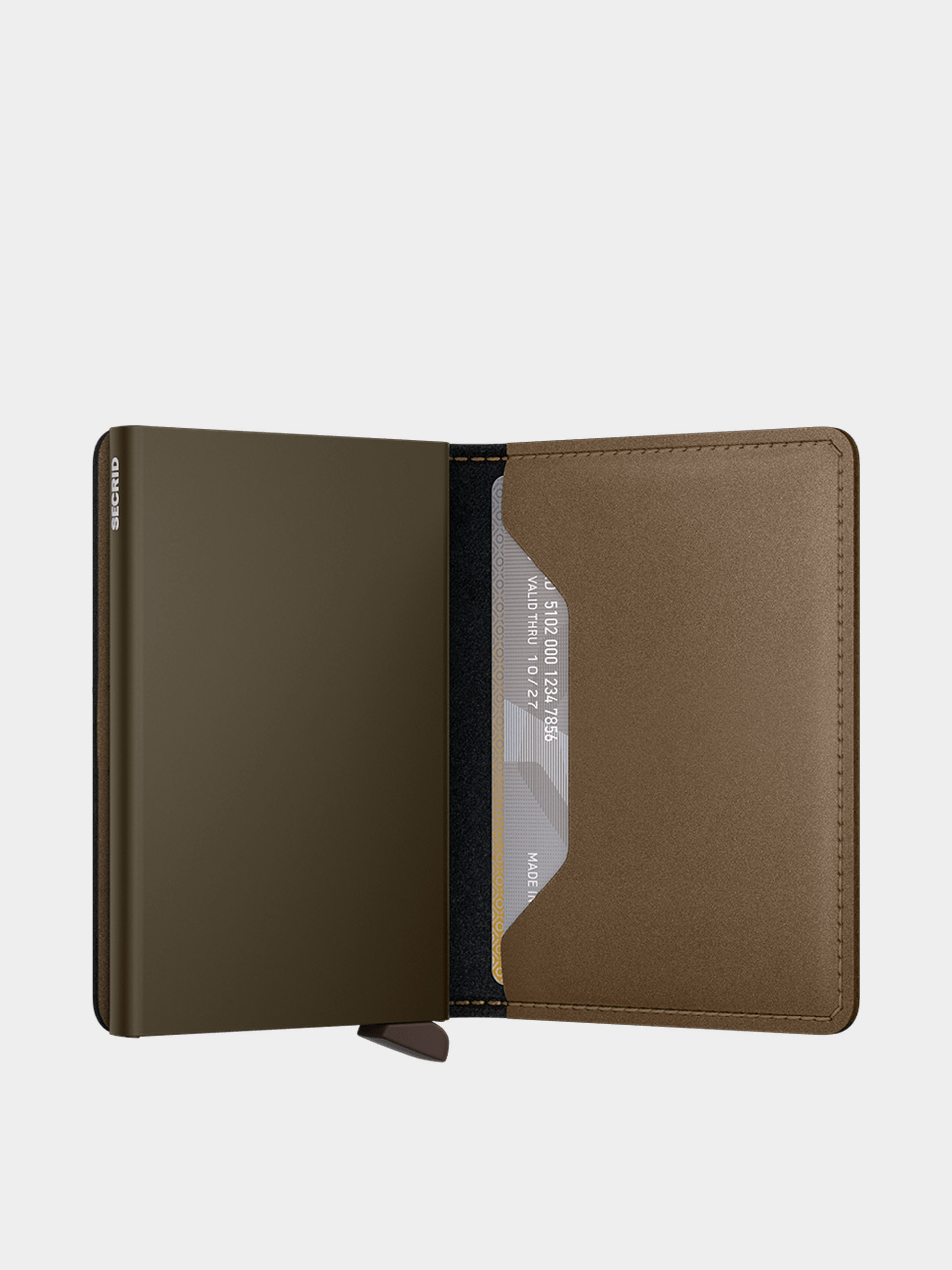 Secrid Geldbörse Slimwallet (matte satin bronze)