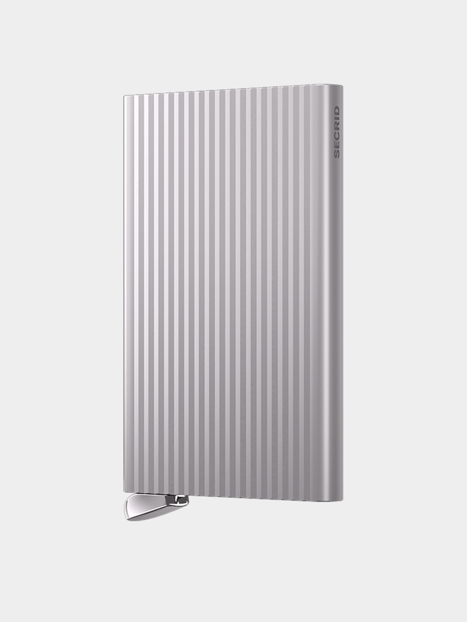 Secrid Wallet Cardprotector for Magsafe (fluted silver plus)