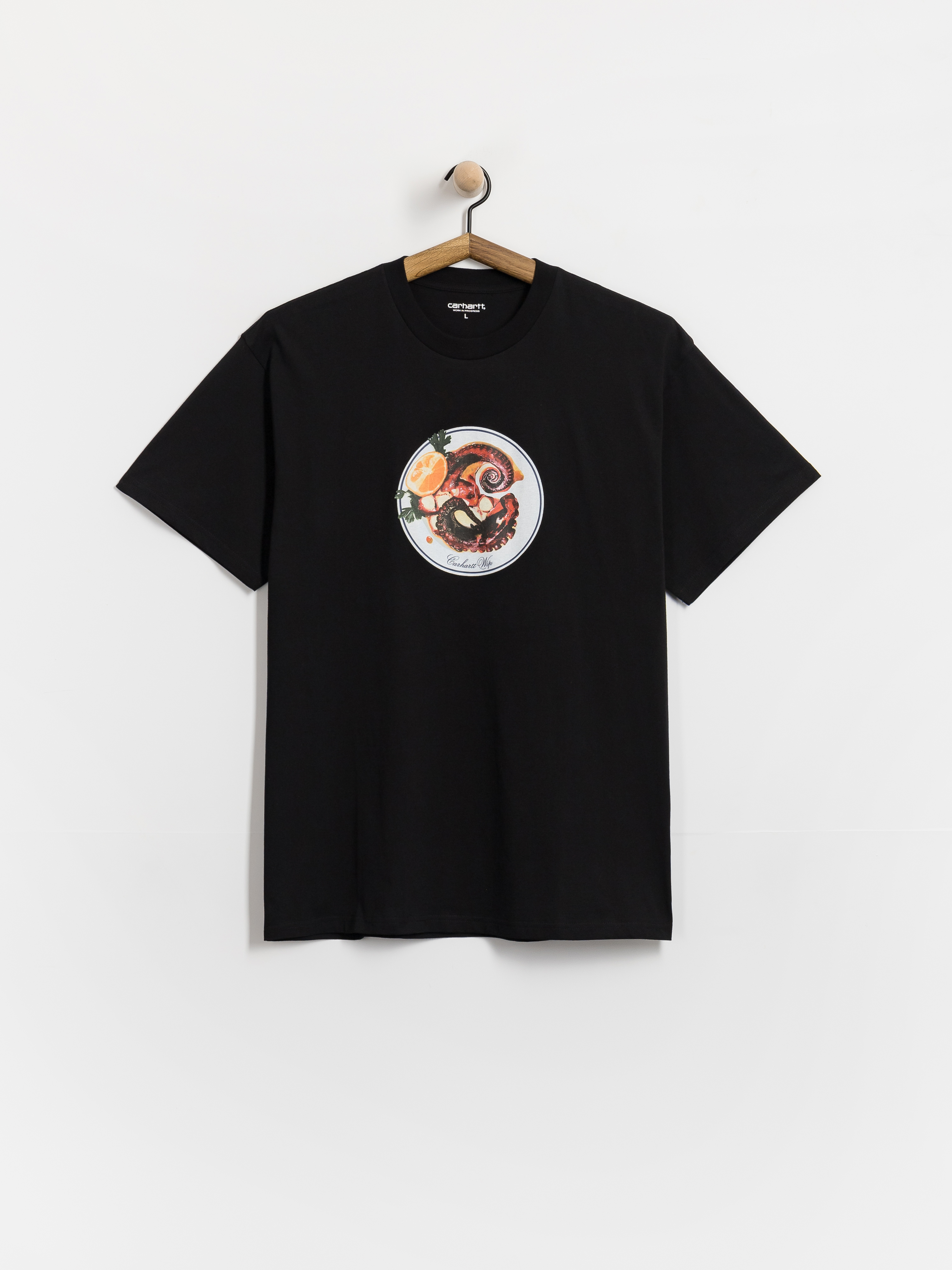Deuxieme Classe SKARGORN ポケツキワイドTシャツ XSIDE Crew Neck Printed Jersey Men's T-Shirt - S6HN73Z8-CVL - LC