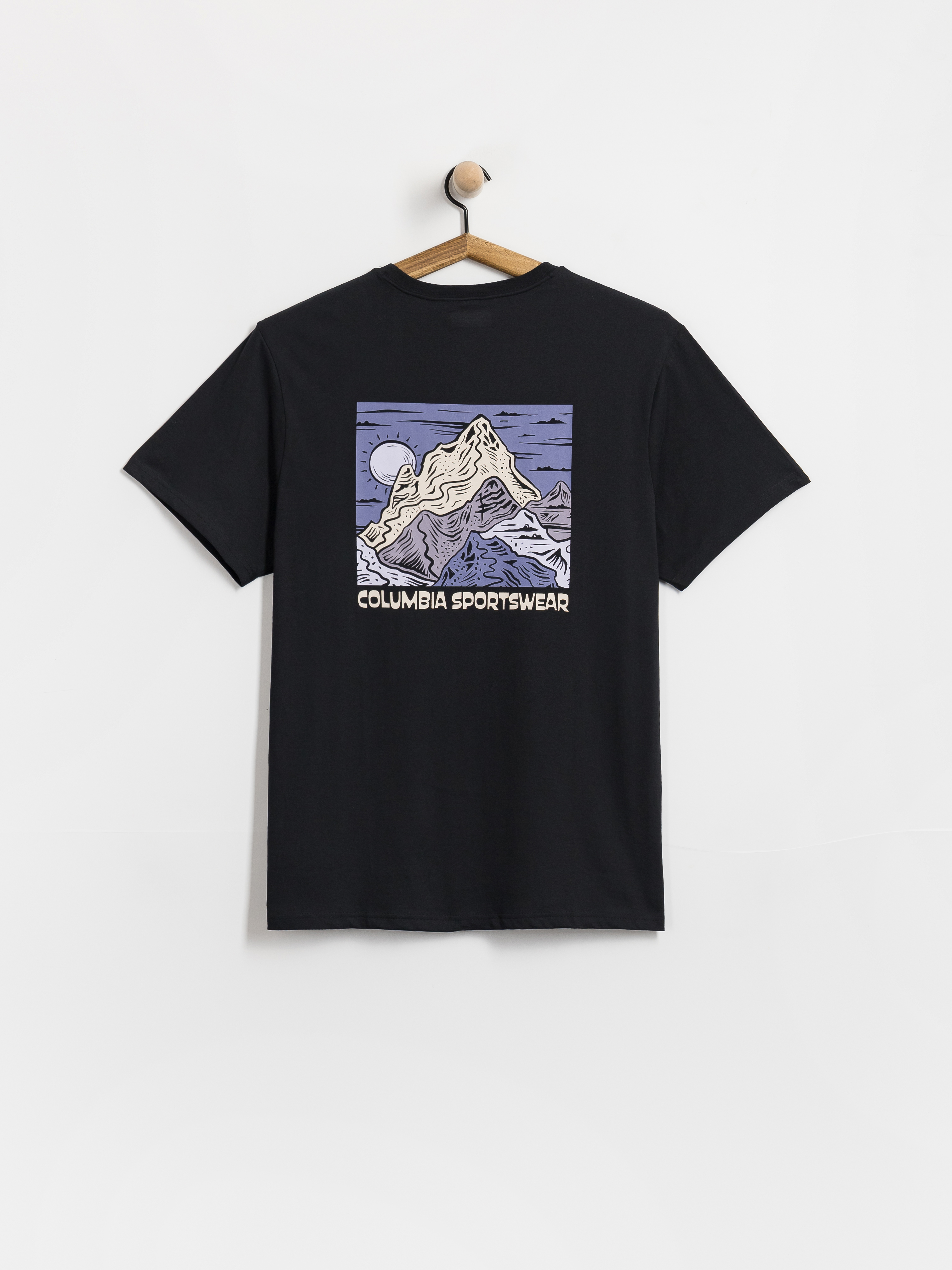 Columbia CSC Outdoor Back Graphic T-Shirt (black/sunscape)