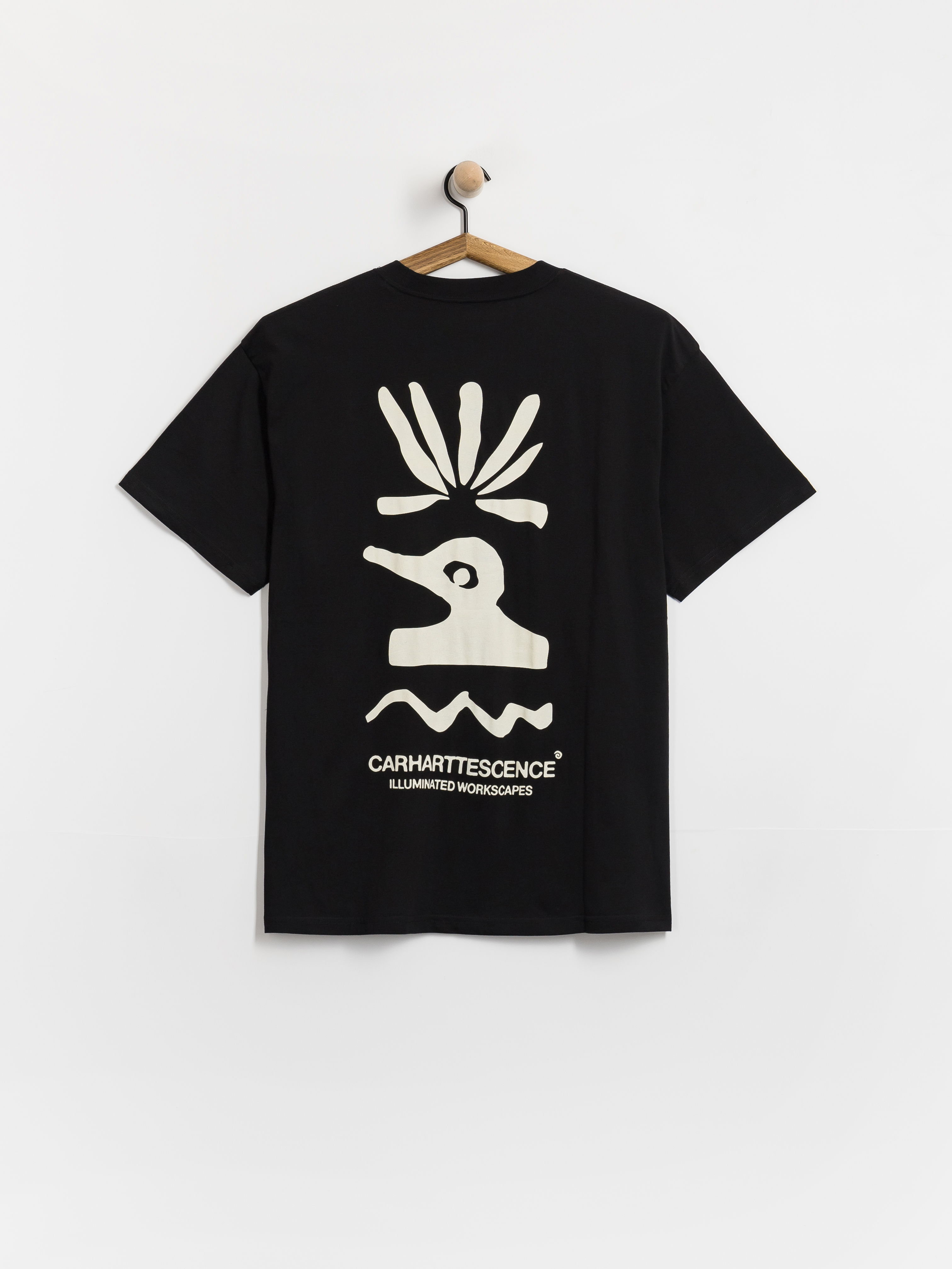 Carhartt WIP T-Shirt Chedda - green (opuntia/heavy stone wash)