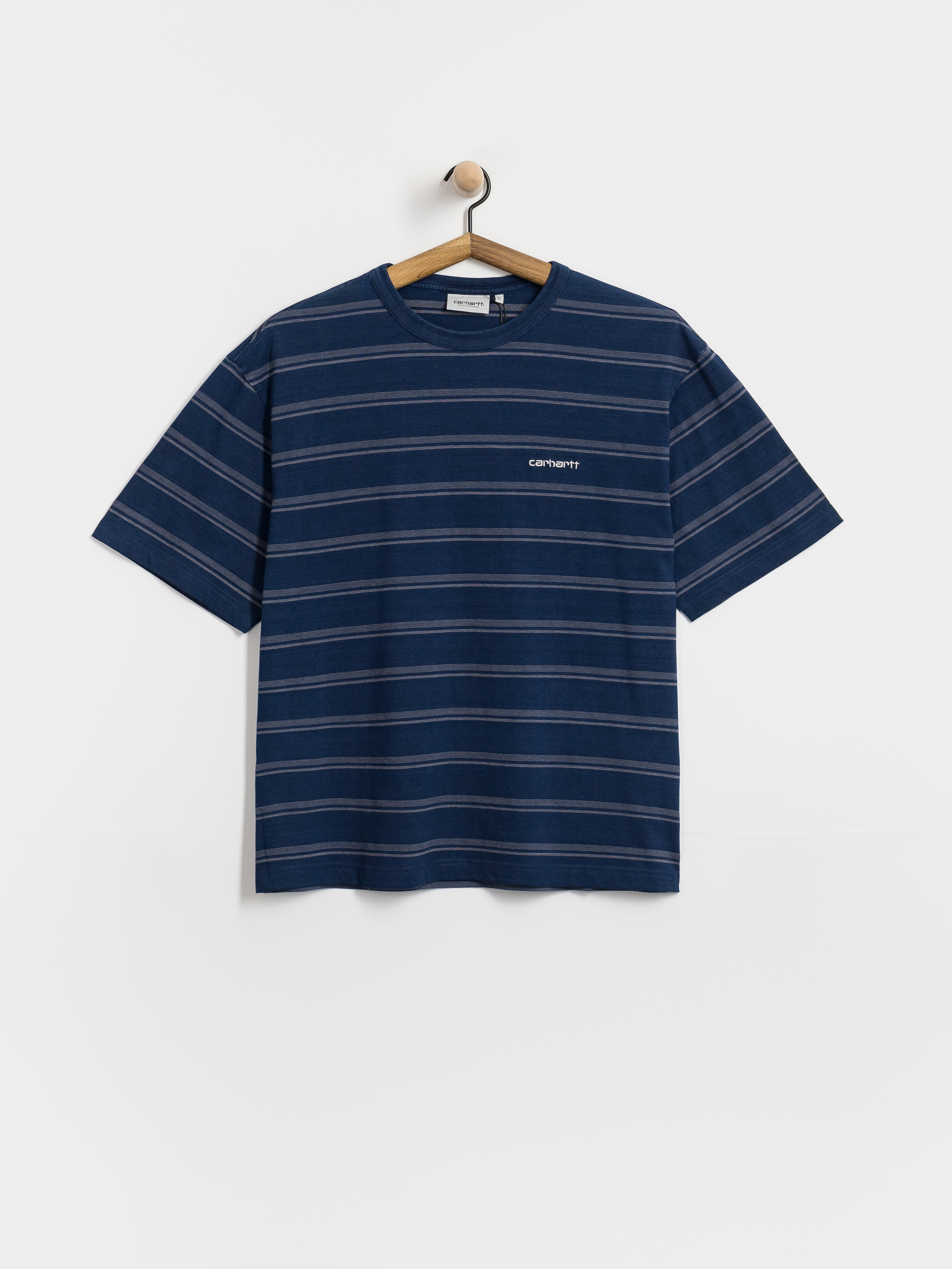 Carhartt WIP Matti T-Shirt (matti stripe/blue/phlox)